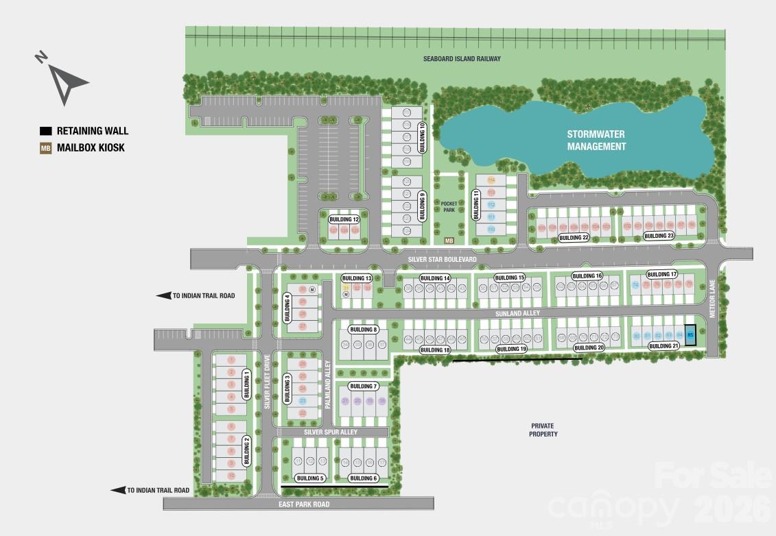 348 Sunland Alley Sitemap - 348 Sunland Alley, Indian Trail