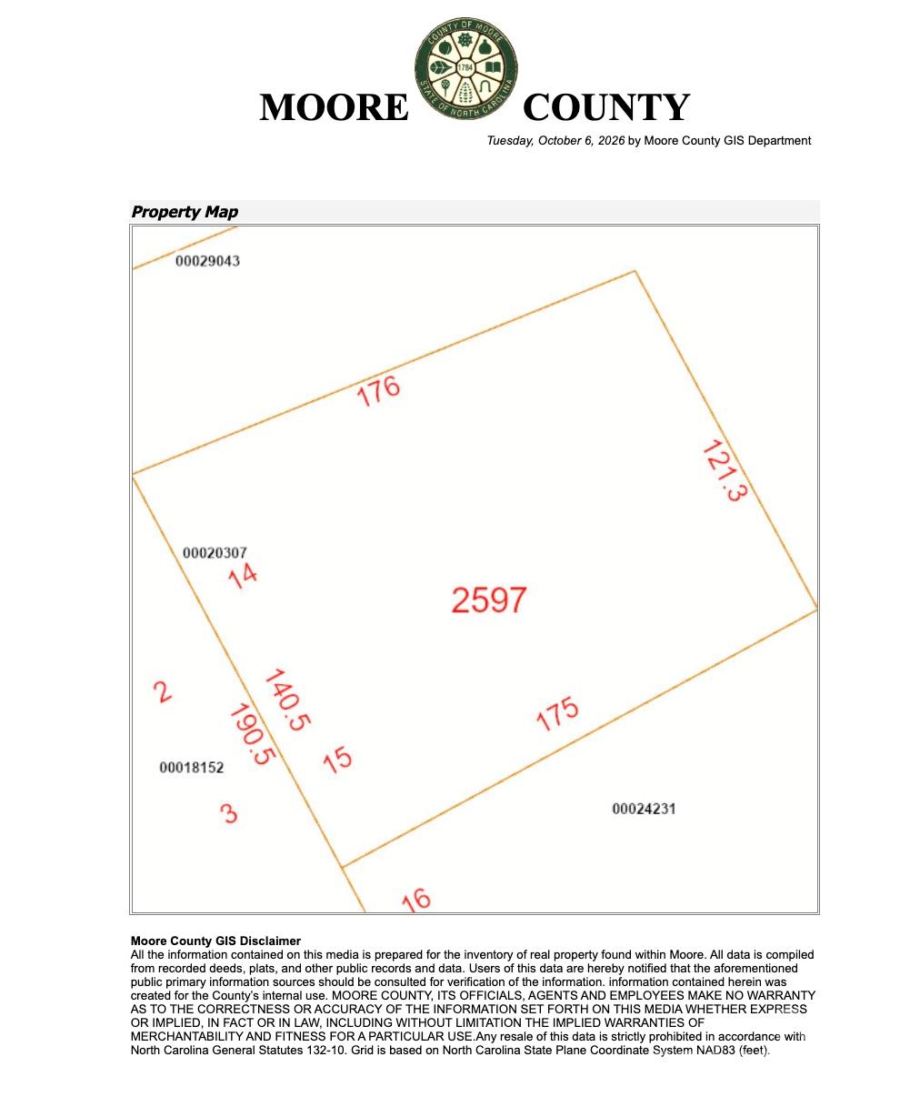 Lot at 0 Wayne Street, Pinehurst, photo 4 of 5