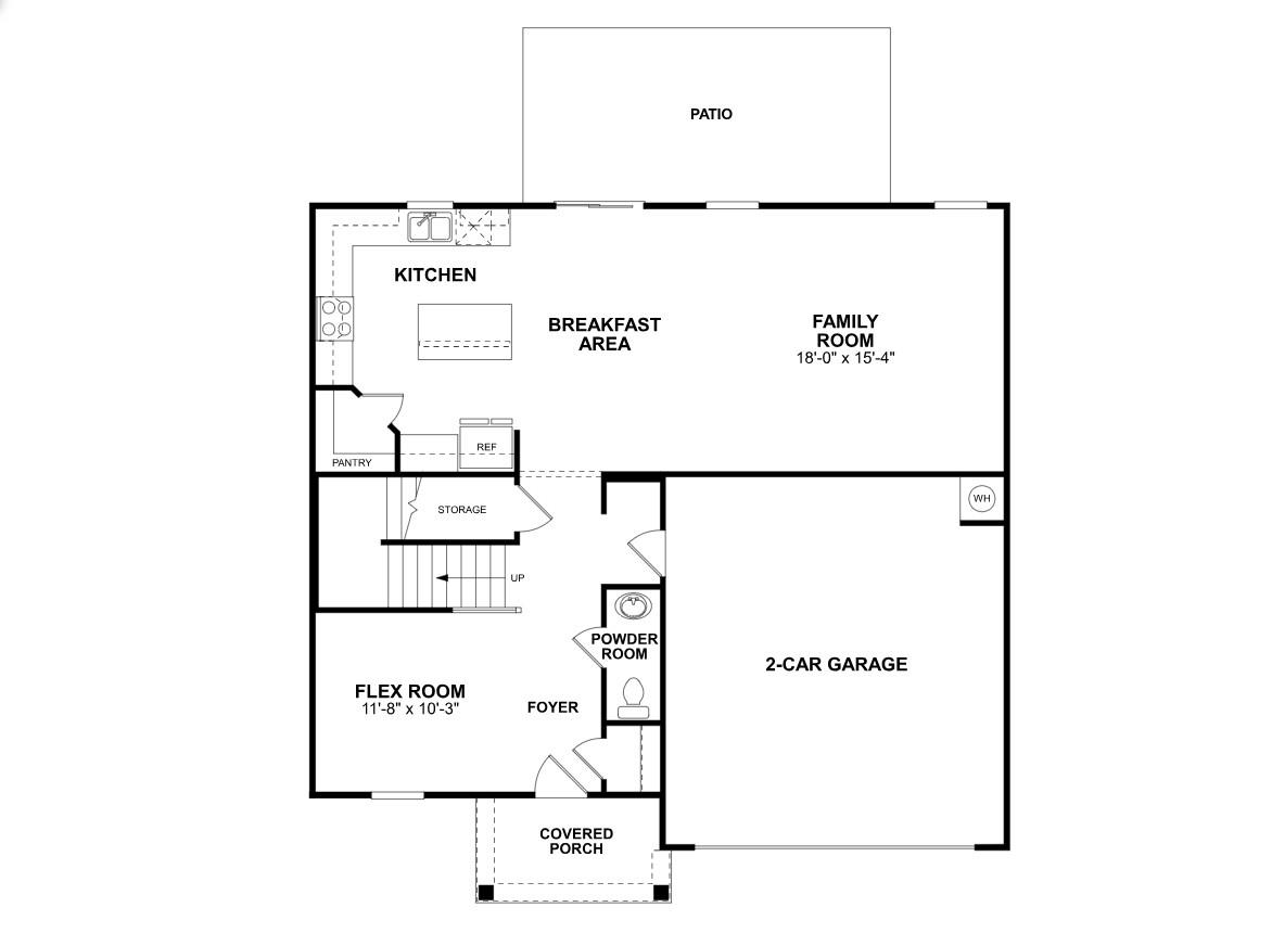 First floor - 2040 Boulder Ridge Drive, Gastonia