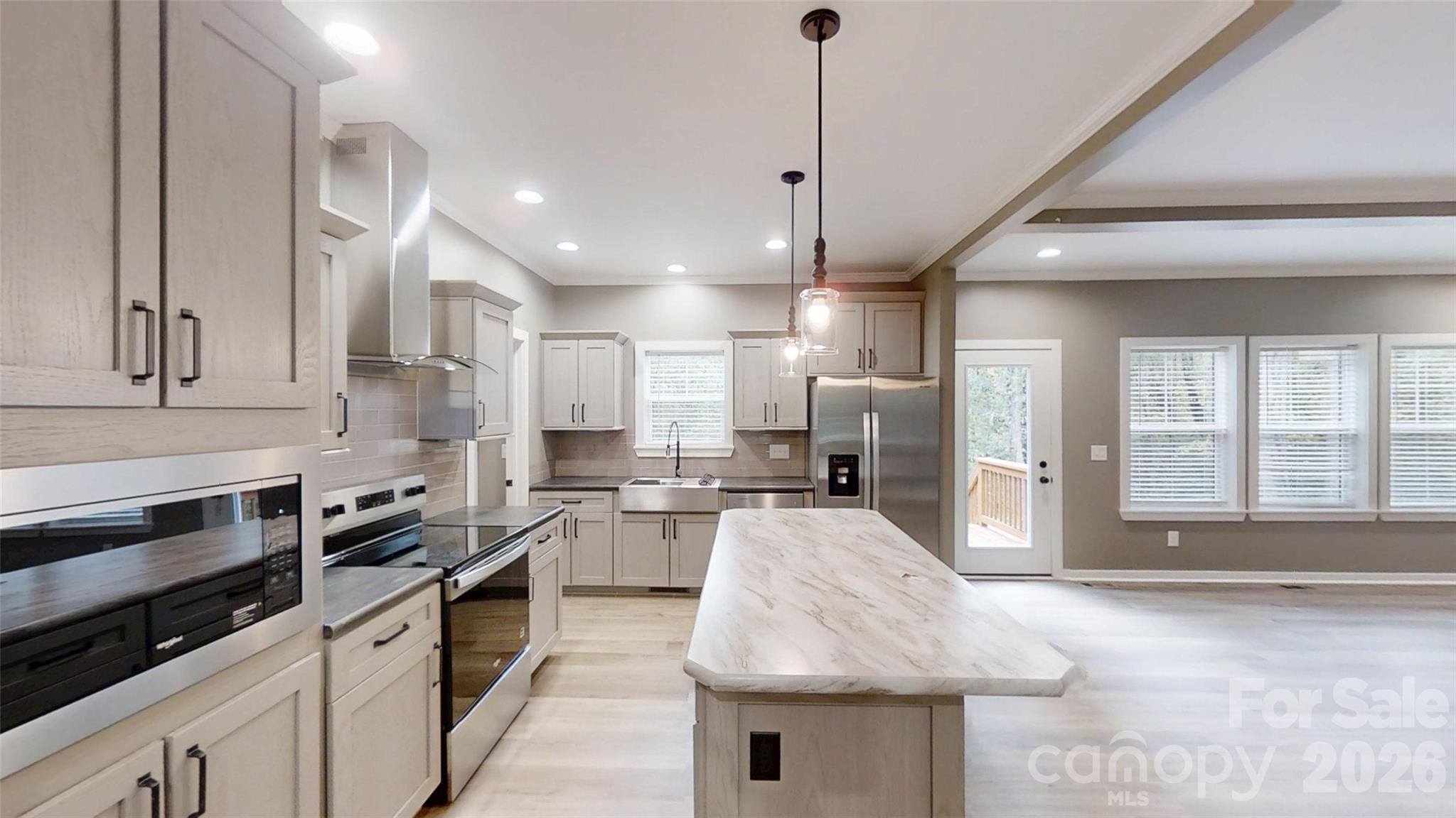 Kitchen View - 101 Riverhills Lane, Morganton