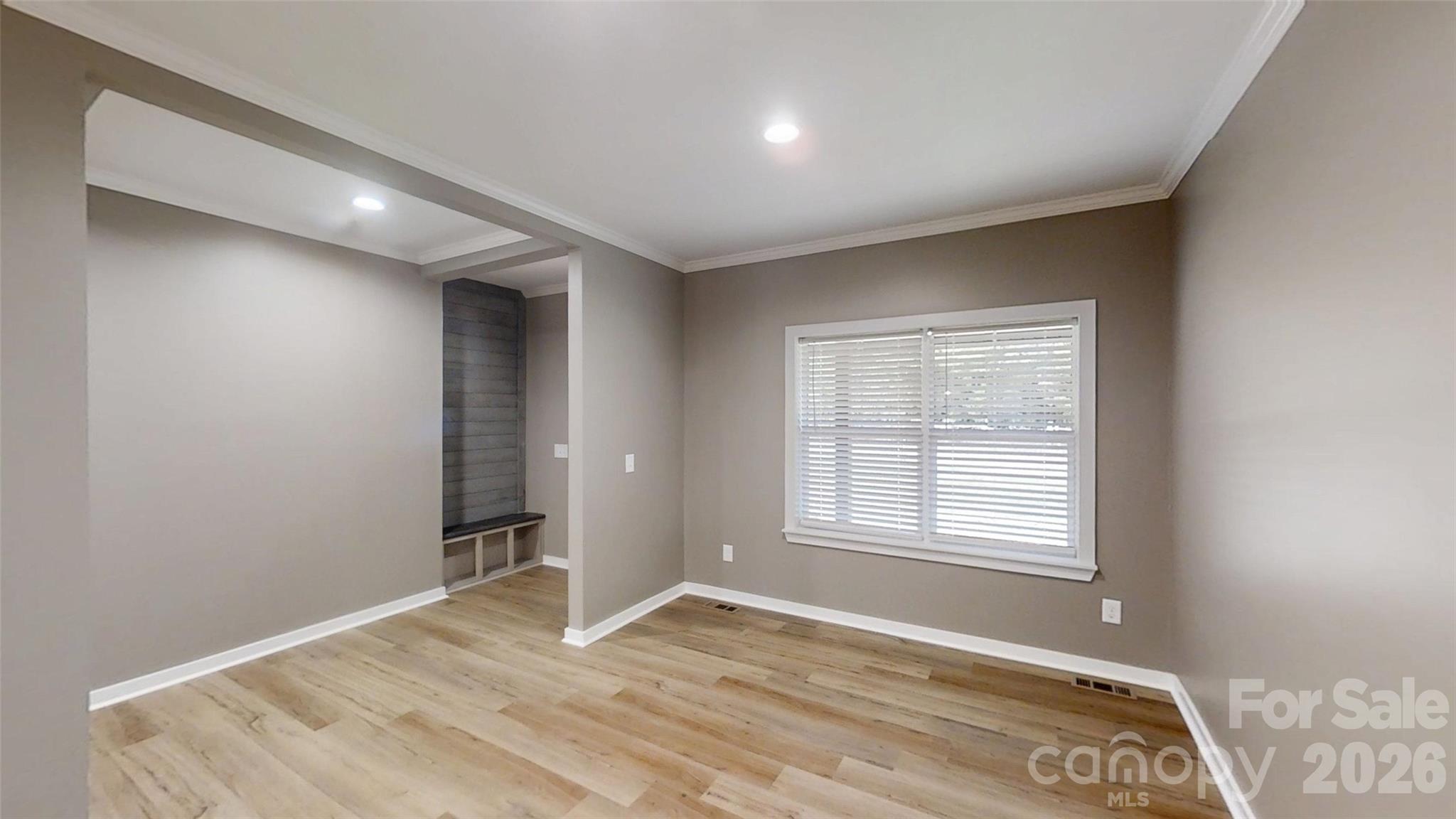 Dining room look to front door/foyer - 101 Riverhills Lane, Morganton