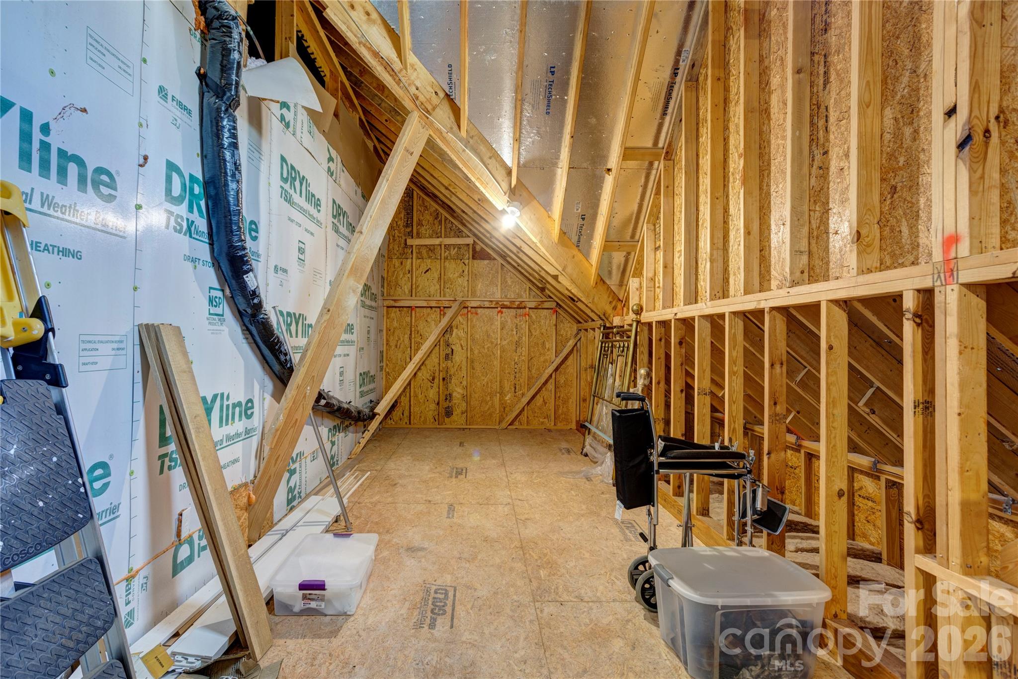 Added storage on the second level, an upgrade you might not find in a standard build. - 158 Fulworth Drive NW, Concord