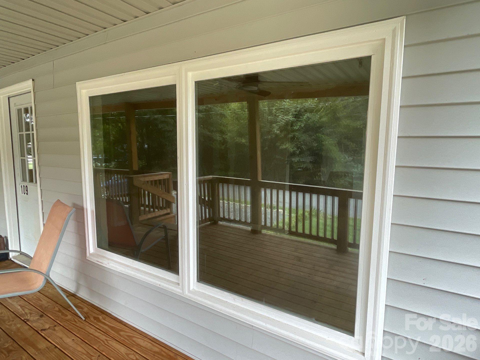 New windows! - 109 Walnut Avenue, Belmont
