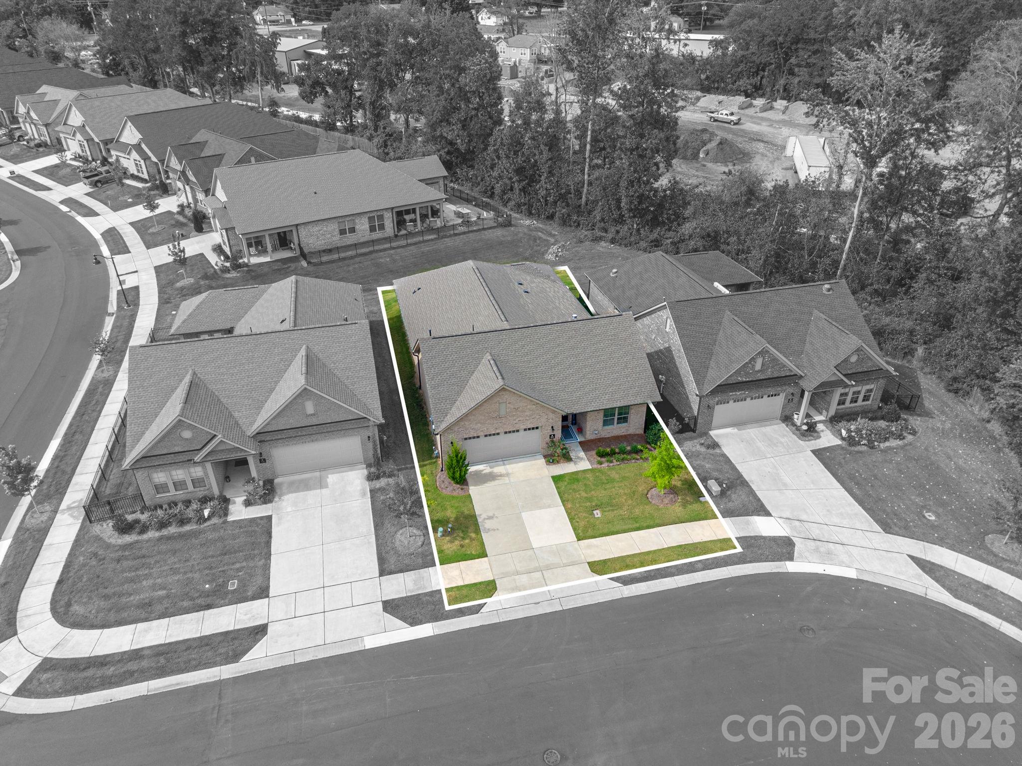 Approximate Lot Lines - 314 Lifestyle Court, Gastonia