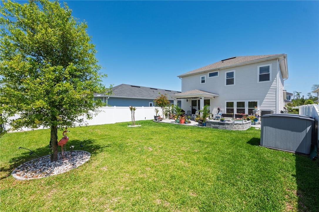 Back of Home - 121 Nighthawk LN, PALMCOAST FL 32137, Palm Coast