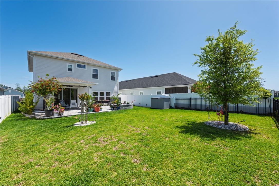 Back of Home - 121 Nighthawk LN, PALMCOAST FL 32137, Palm Coast