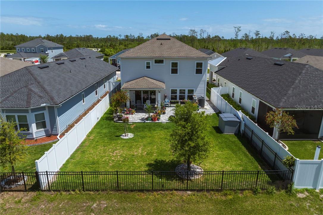Back of Home - 121 Nighthawk LN, PALMCOAST FL 32137, Palm Coast