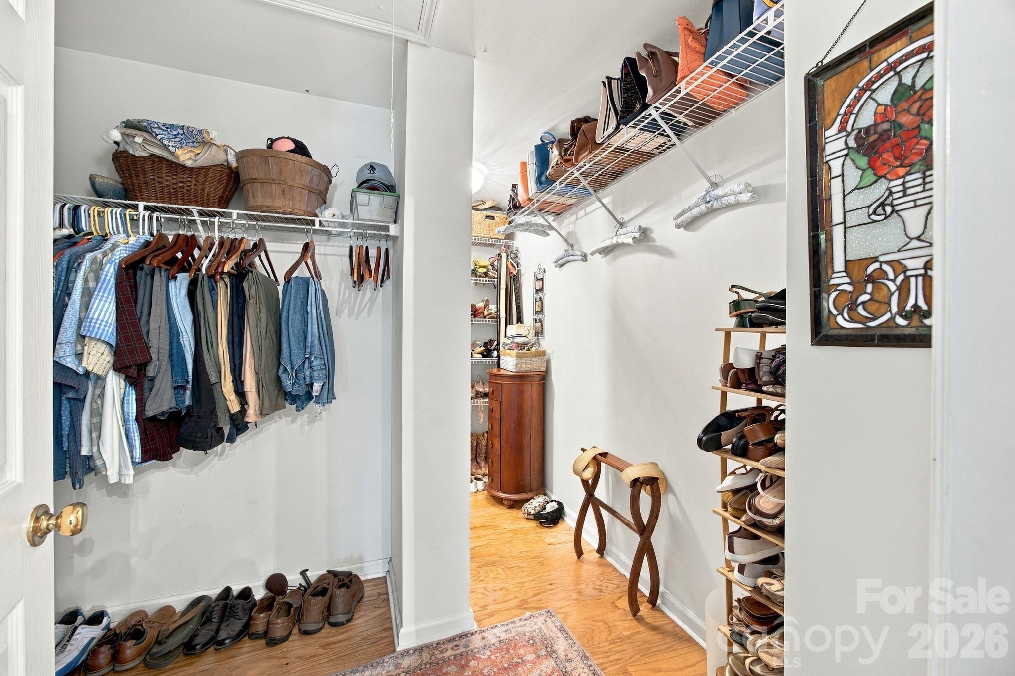 Primary Closet - 20304 Southshore Drive, Cornelius