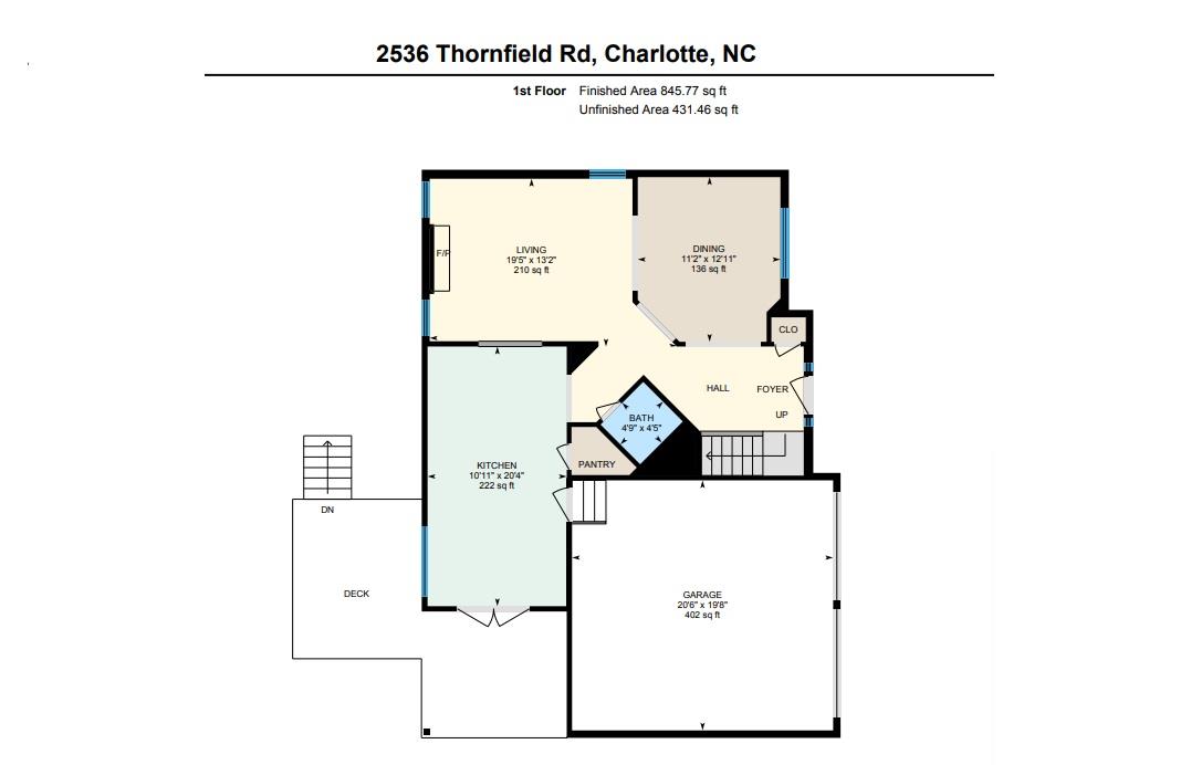 Single Family Residence at 2536 Thornfield Road, Charlotte, photo 37 of 39