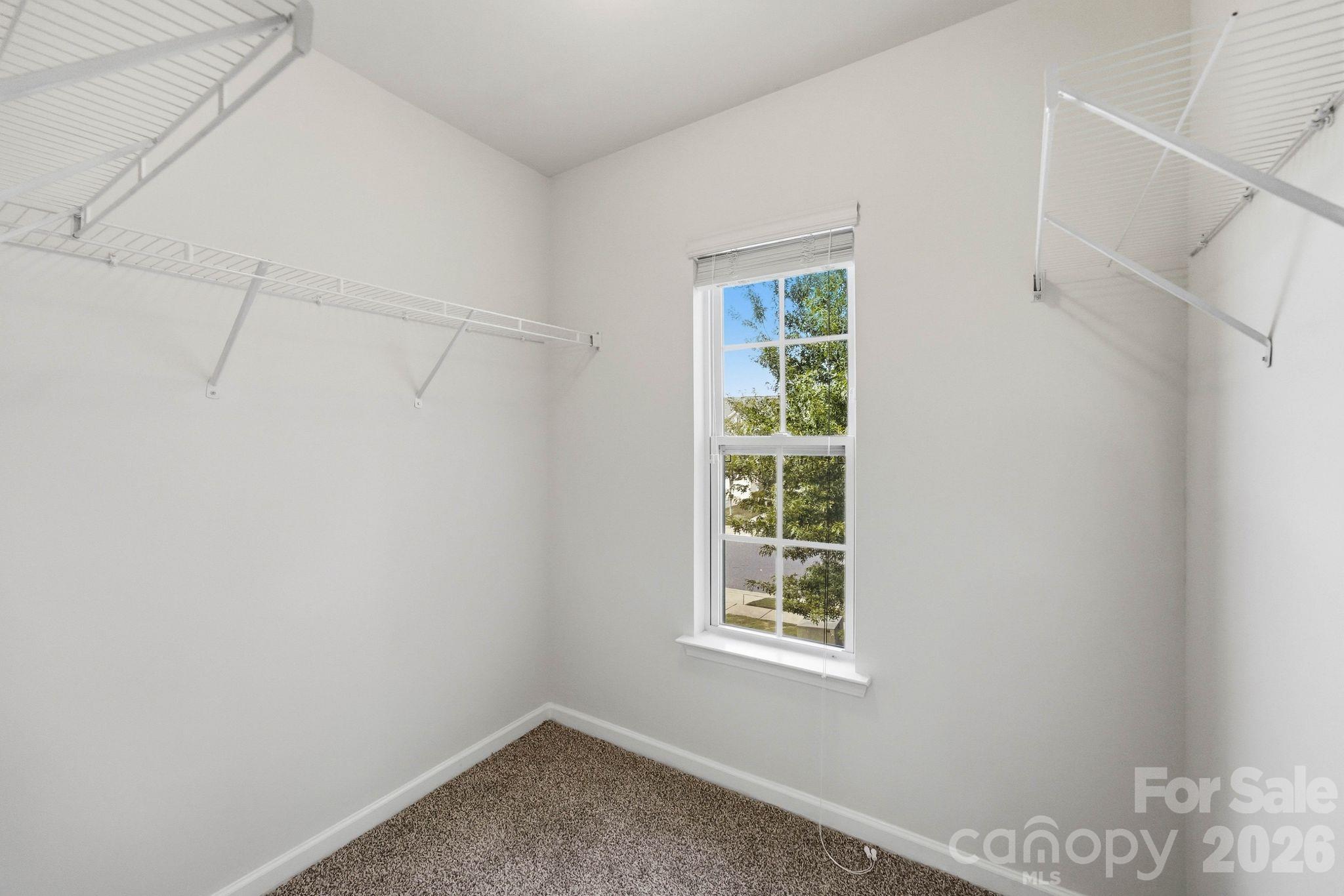 Primary closet - 9360 Hamel Street, Charlotte