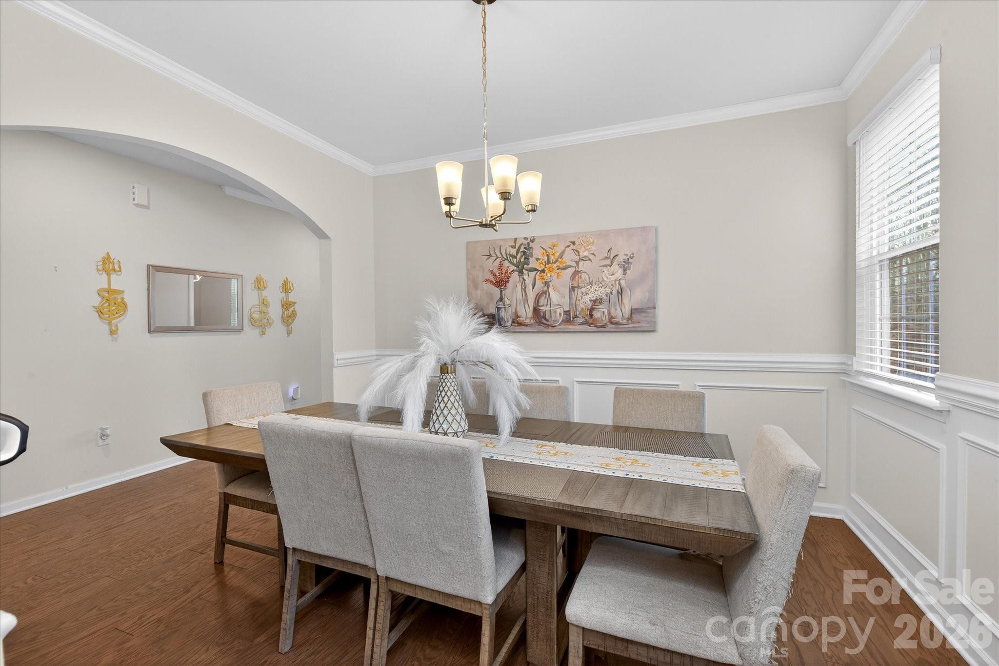 Dining Room - 13017 Cinnamon Fern Lane, Mint Hill