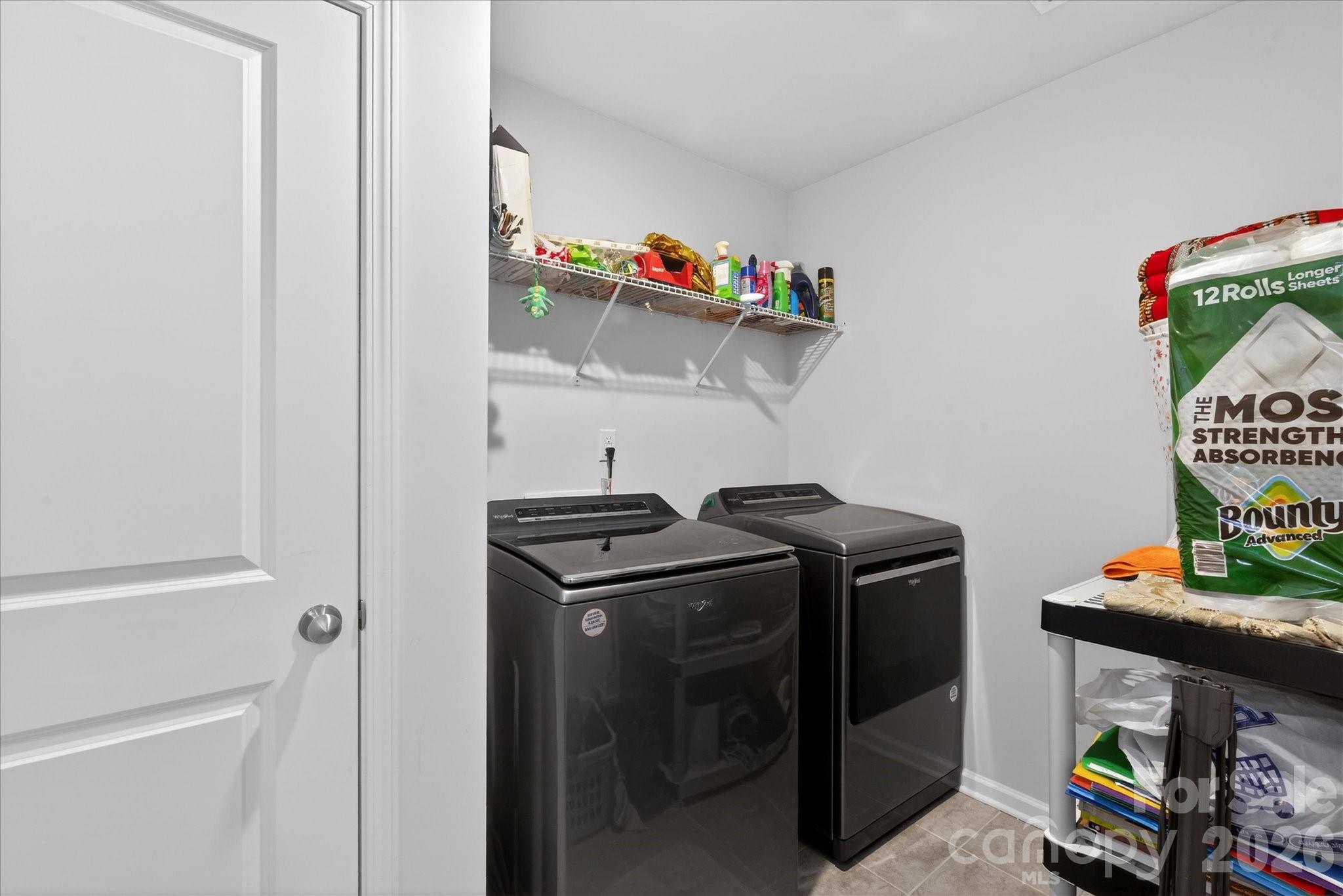 Upstairs Laundry Rm - 13017 Cinnamon Fern Lane, Mint Hill