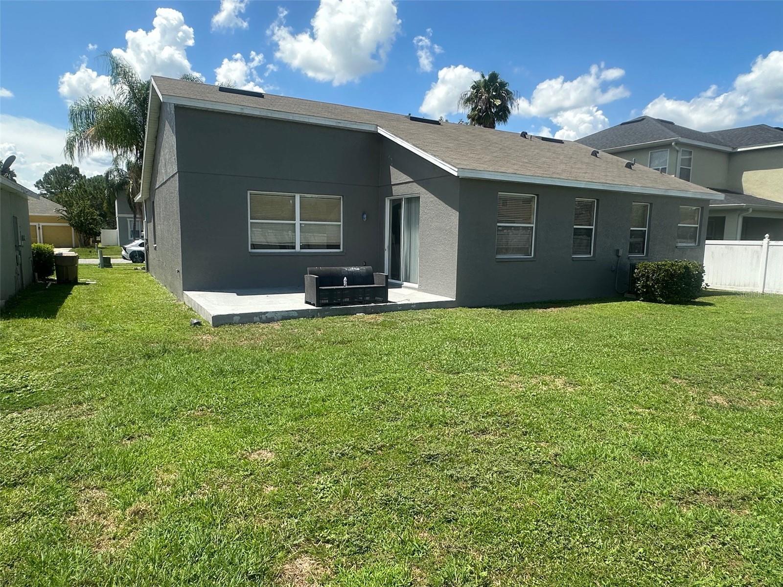 BACK YARD - 3011 PALERMO ROSE WAY, KISSIMMEE