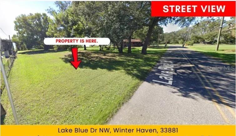 Land at TBD LAKE BLUE DR, WNTRHVN FL 33881, Winter Haven, photo 3 of 12