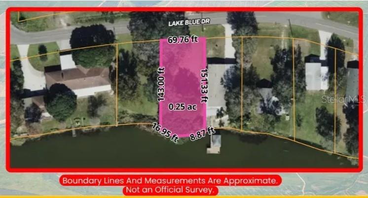 Land at TBD LAKE BLUE DR, WNTRHVN FL 33881, Winter Haven, photo 7 of 12