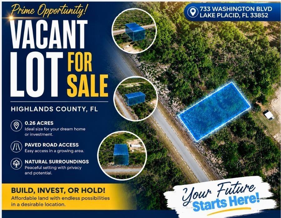 Land at 733 WASHINGTON BLVD, LKPLCD FL 33852, Lake Placid, photo 16 of 17