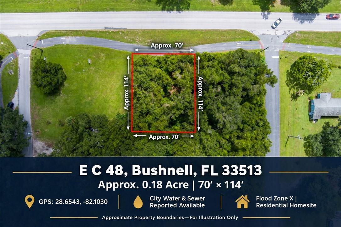 Land at 0 E C 48, BUSHNELL FL 33513
