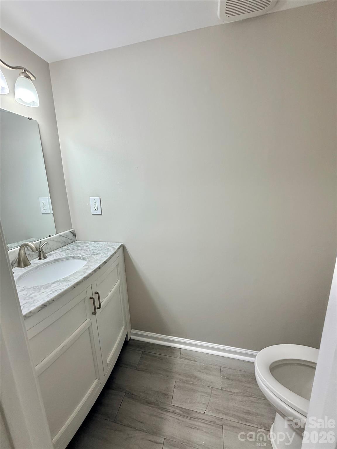 Half bath downstairs - 11011 Hunter Trail Lane, Charlotte