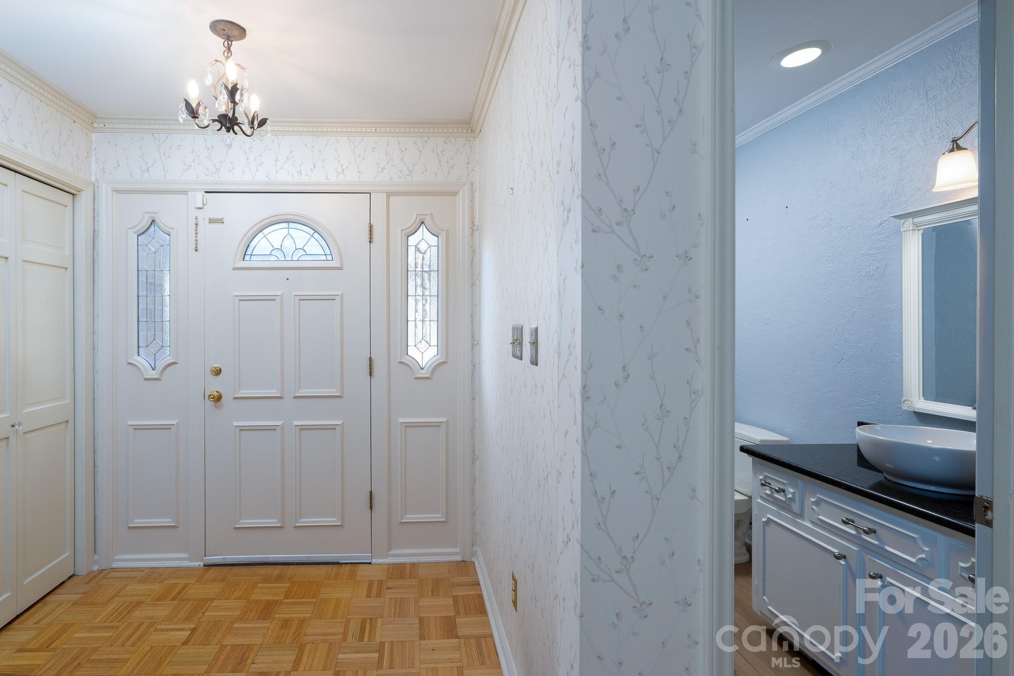 Entry /Half Bath - 758 Williamsburg Drive NE, Concord