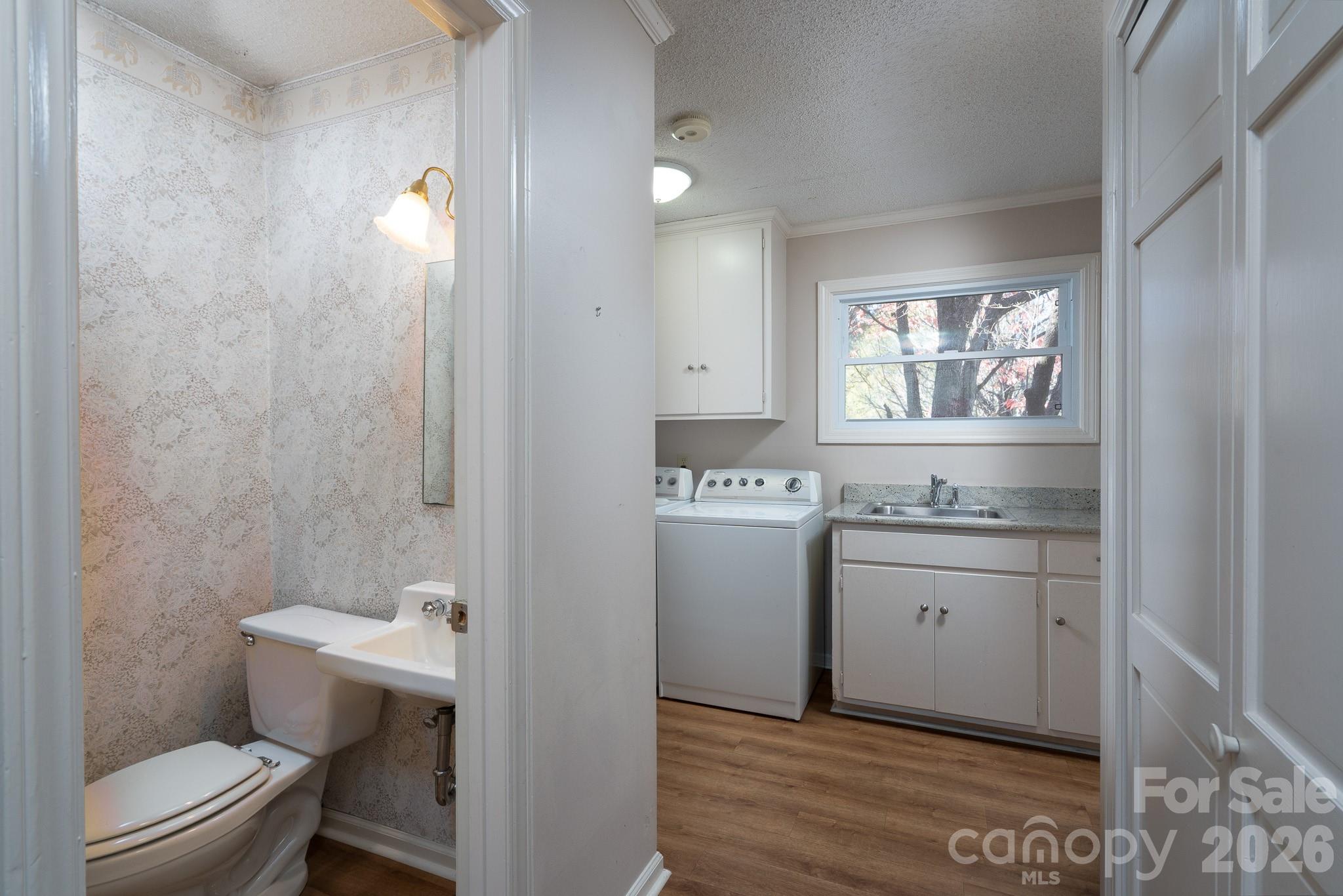 Laundry/Half Bath Main Floor - 758 Williamsburg Drive NE, Concord