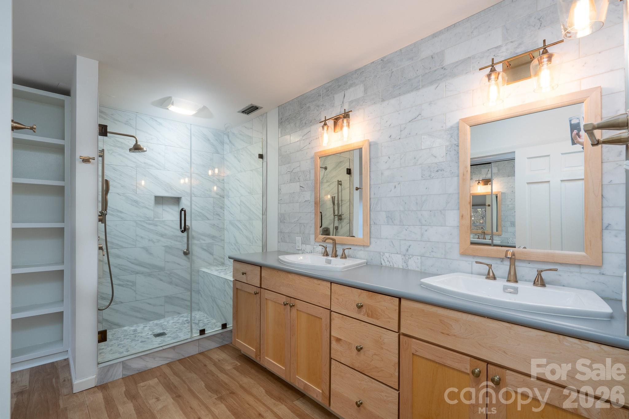 Primary Bathroom - 758 Williamsburg Drive NE, Concord