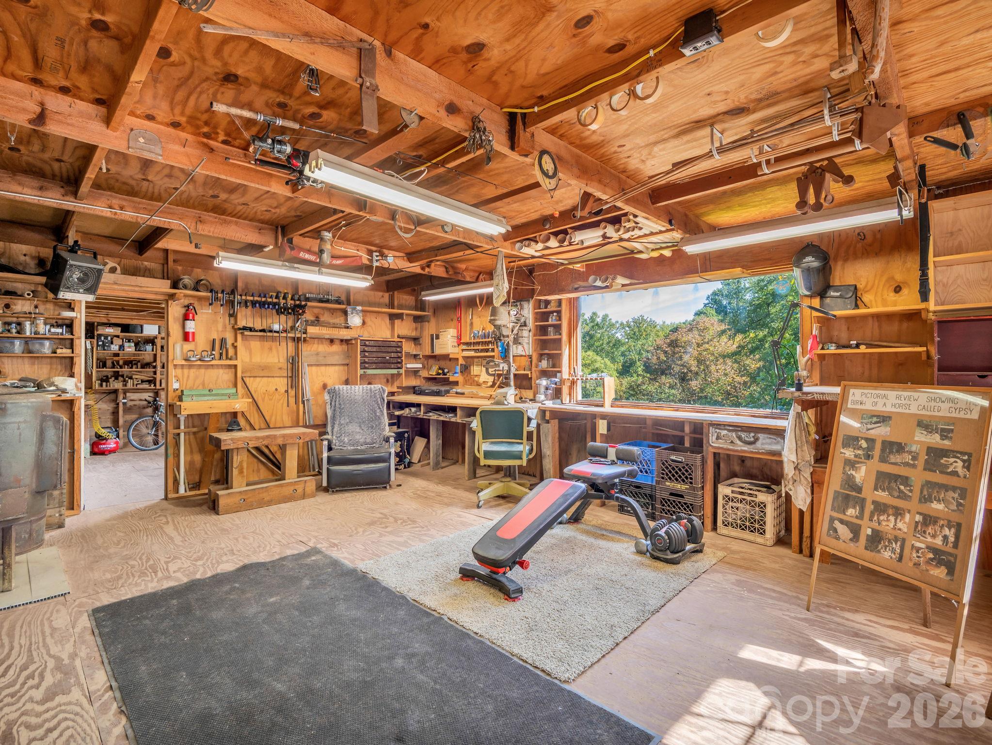 Barn #1 - Wood shop - 765 Hawk Ridge Lane, Marshall