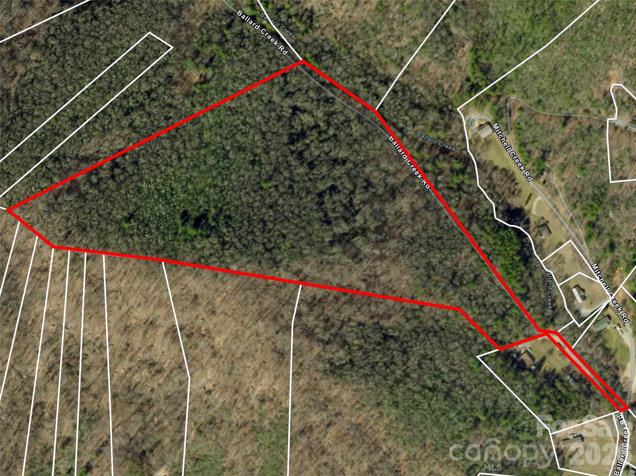 Unimproved Commercial at 23.53 Acres Ballard Creek Road, Fairview