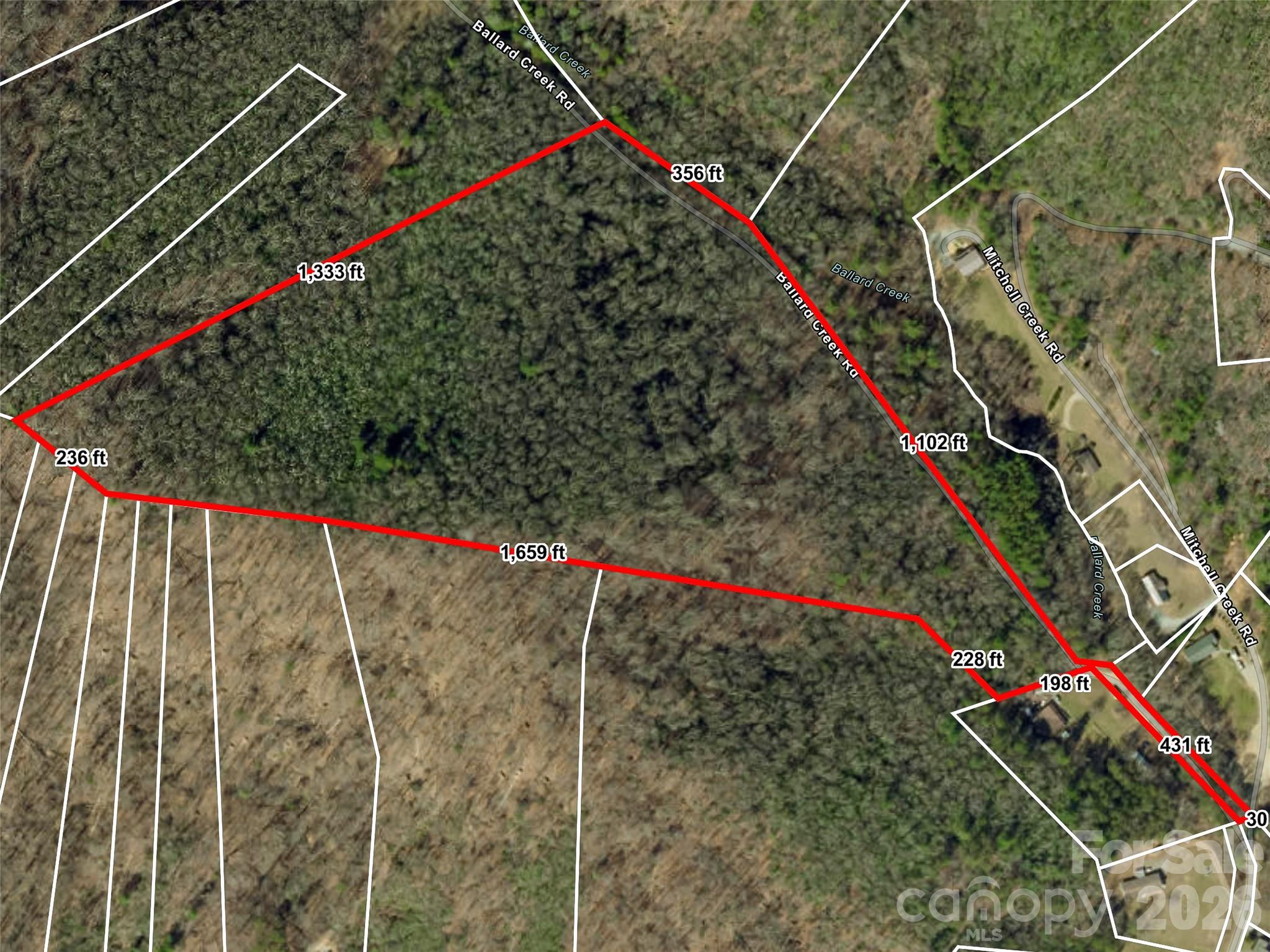 Unimproved Commercial at 23.53 Acres Ballard Creek Road, Fairview, photo 17 of 18