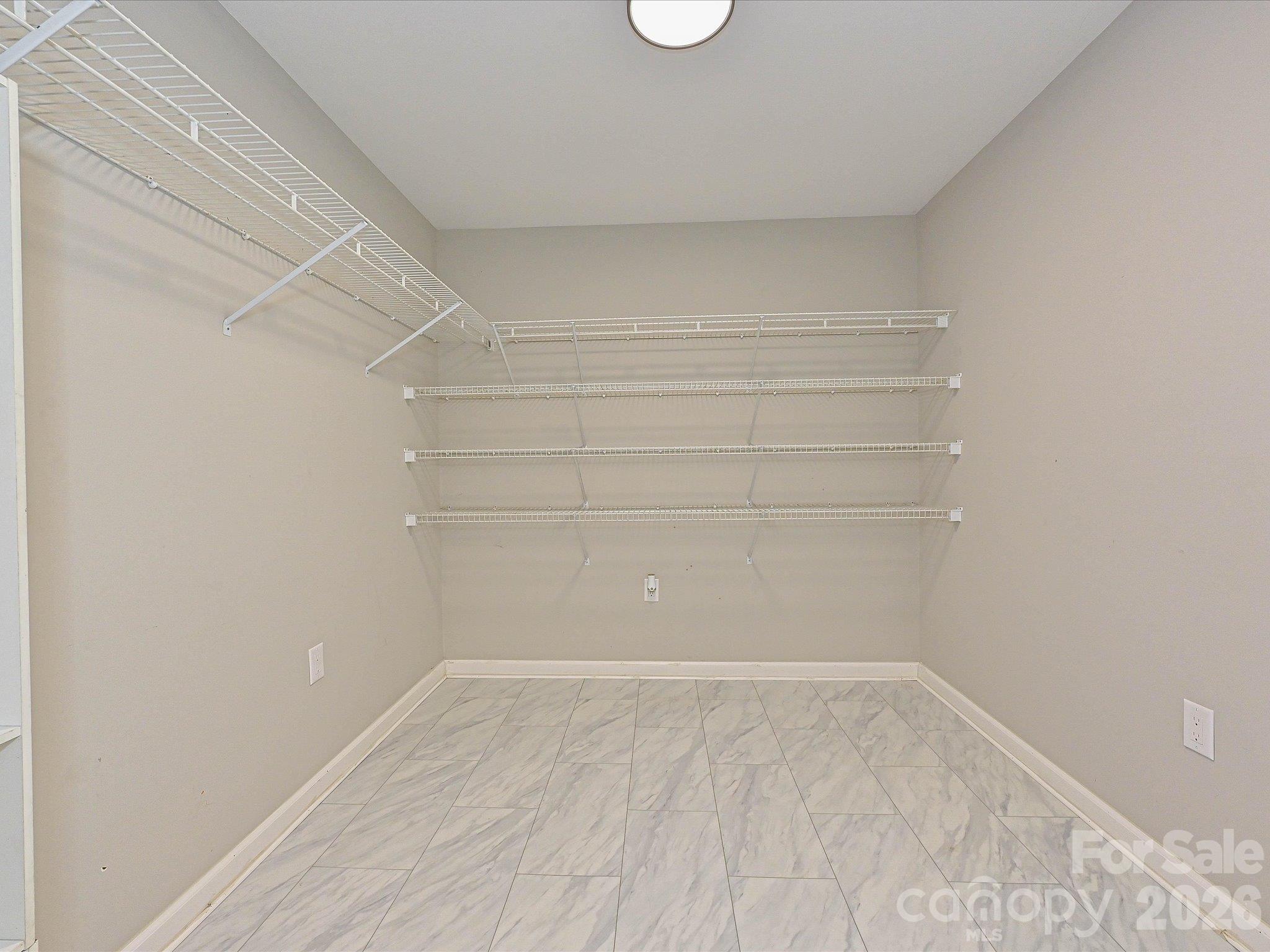 Large Pantry/Storage with shelving - 3115 Potter Road S, Waxhaw