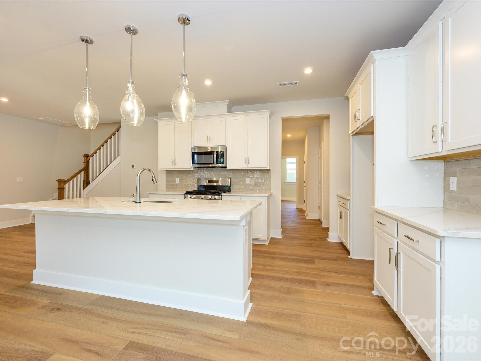 Large Central Island Ideal for Entertaining and Casual Dining. - 217 Halemarg Drive, Belmont