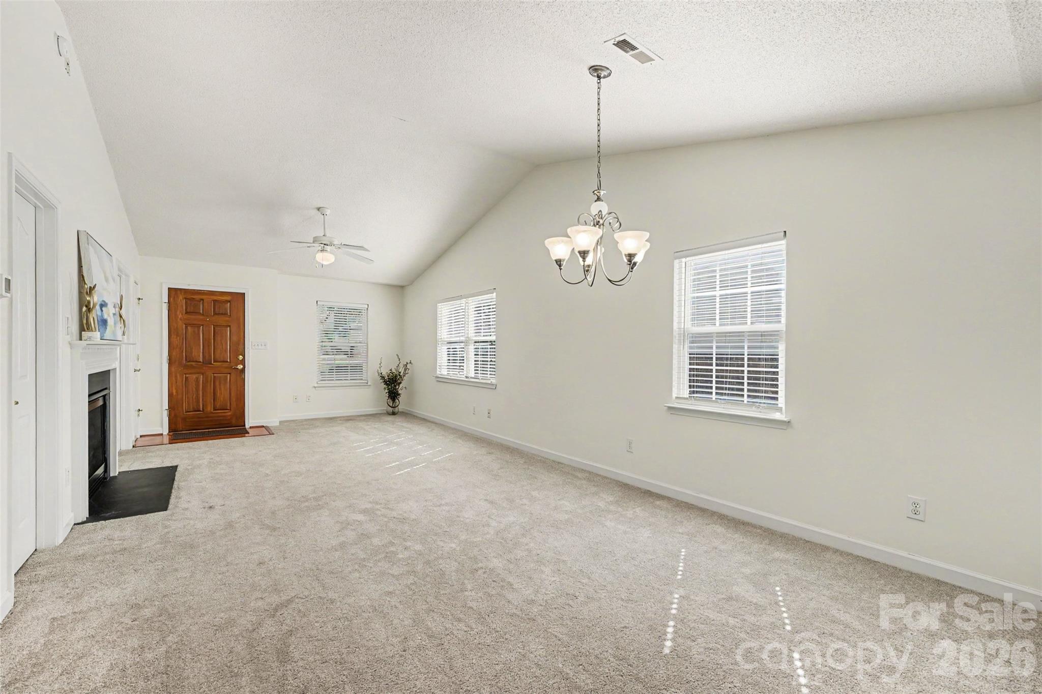 Walk Into the Spacious Family Roomwith Fireplace. - 108 Bevington Way, Mooresville