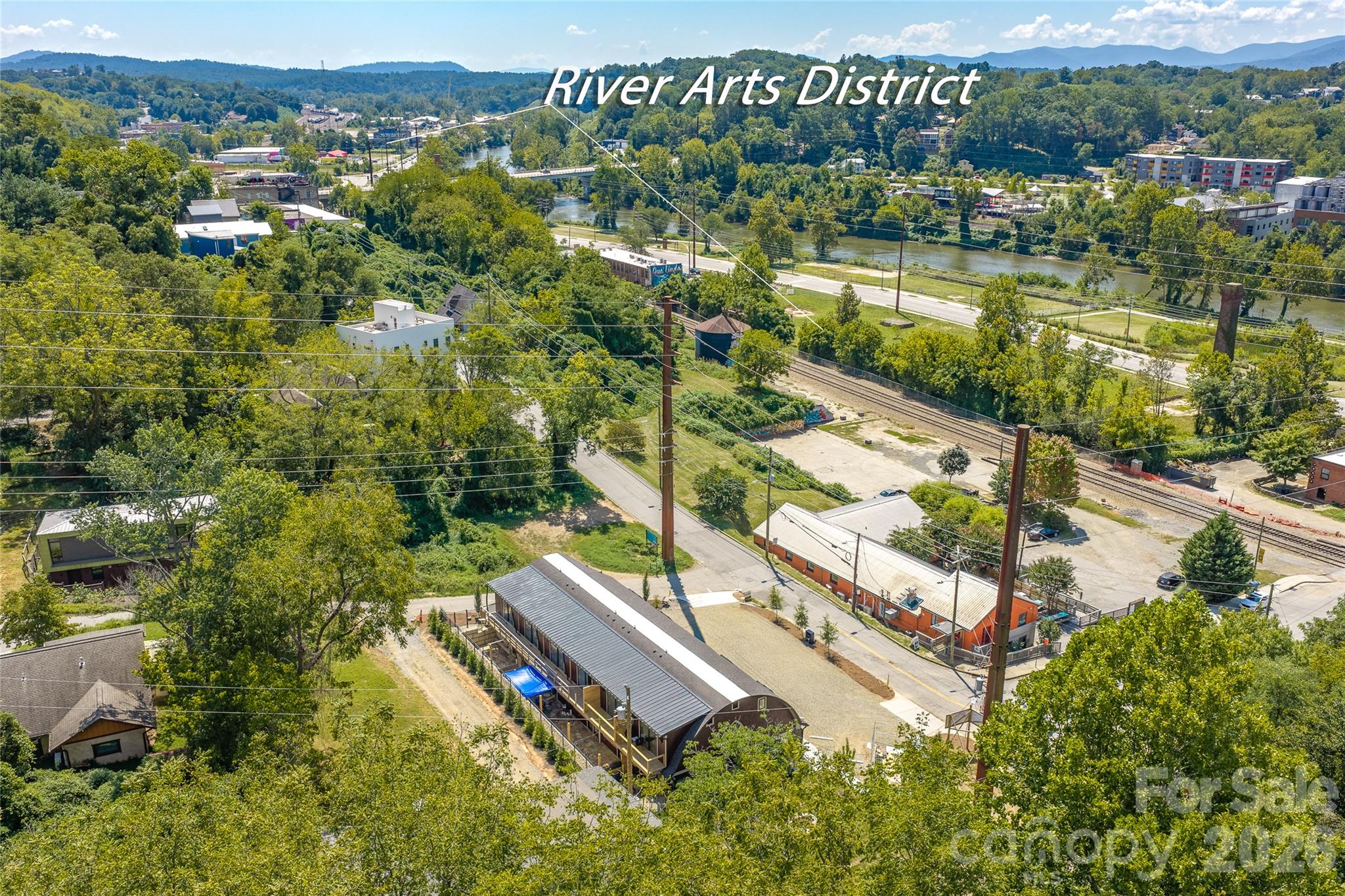 The Treadway is in Asheville's River Arts District. - 6 Roberts Street, Asheville