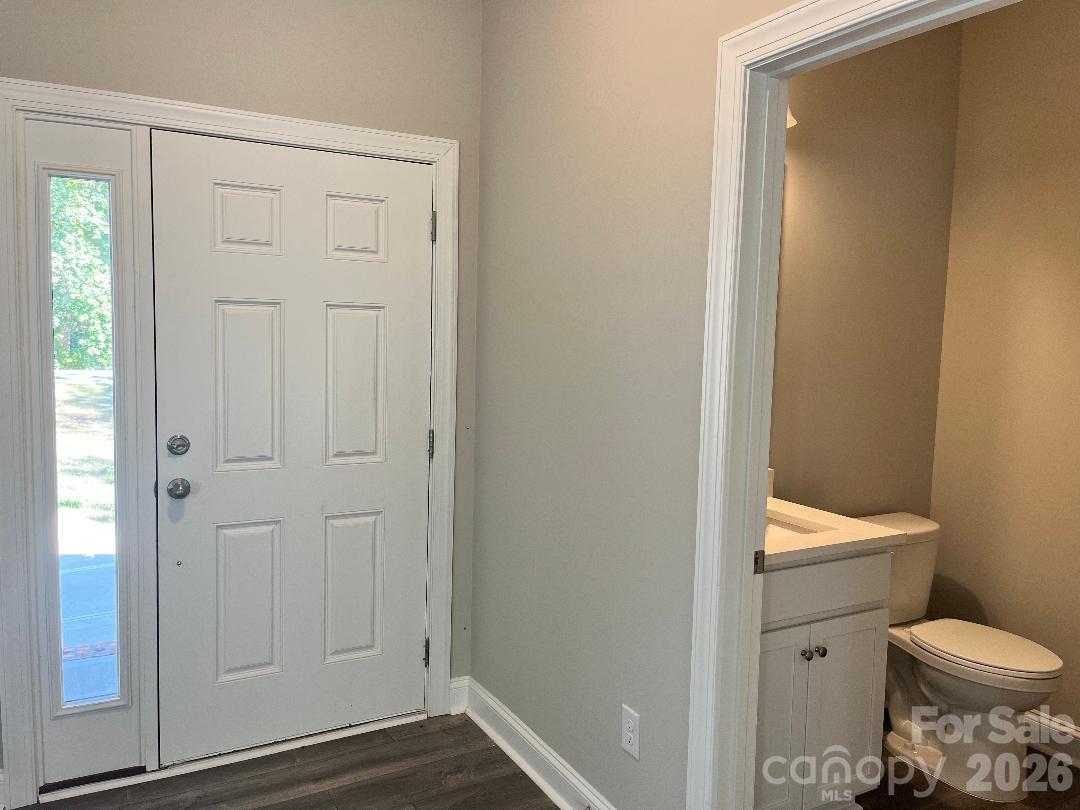 Main Level Powder Room - 5807 Monticello Drive NW, Concord