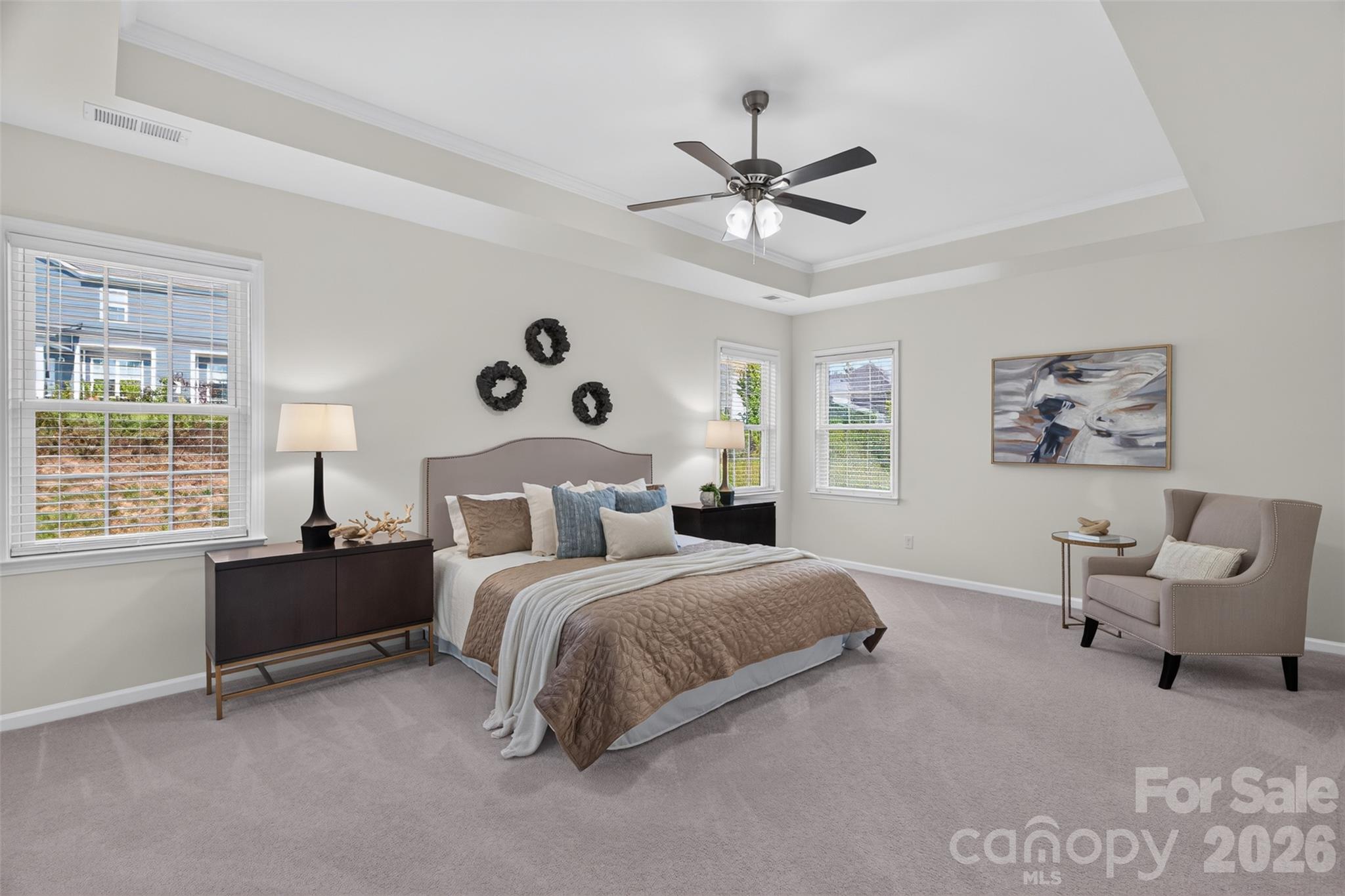 Primary bedroom suite. - 4638 Monument Valley Drive, Indian Land