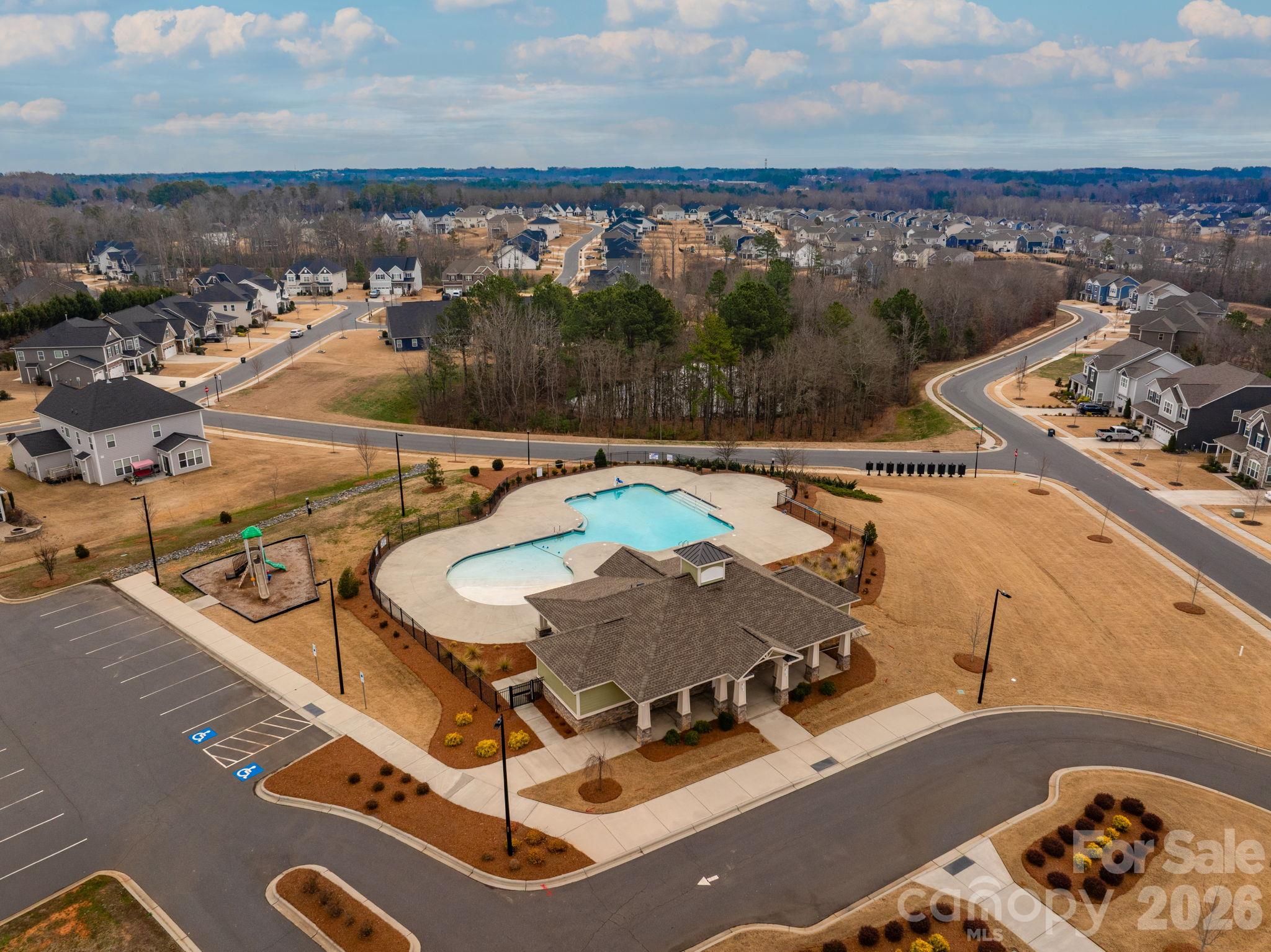 Covington pool, clubhouse and playground. - 4638 Monument Valley Drive, Indian Land