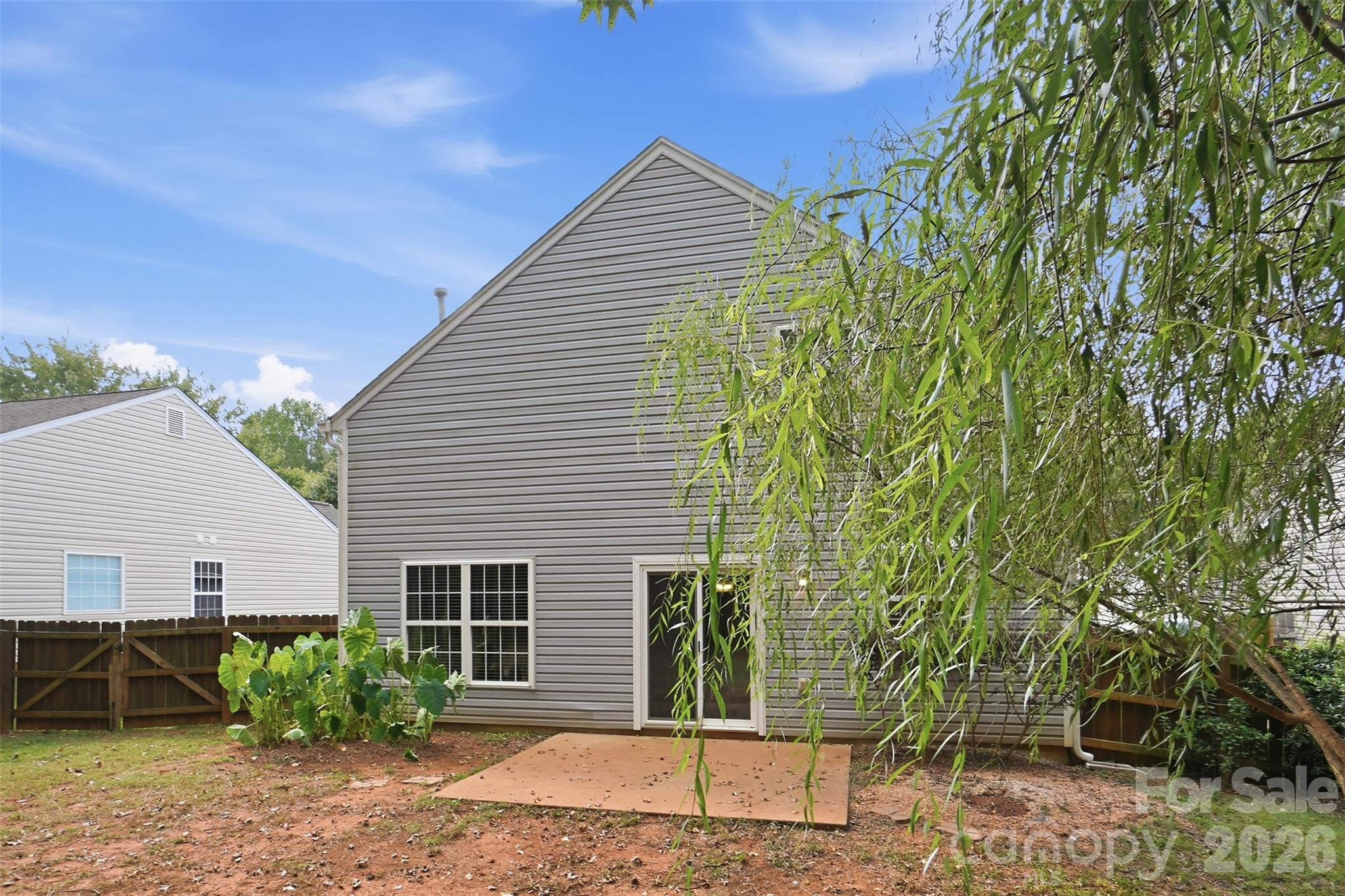 Rear exterior and patio - 1619 Eagle Lake Drive, Indian Land