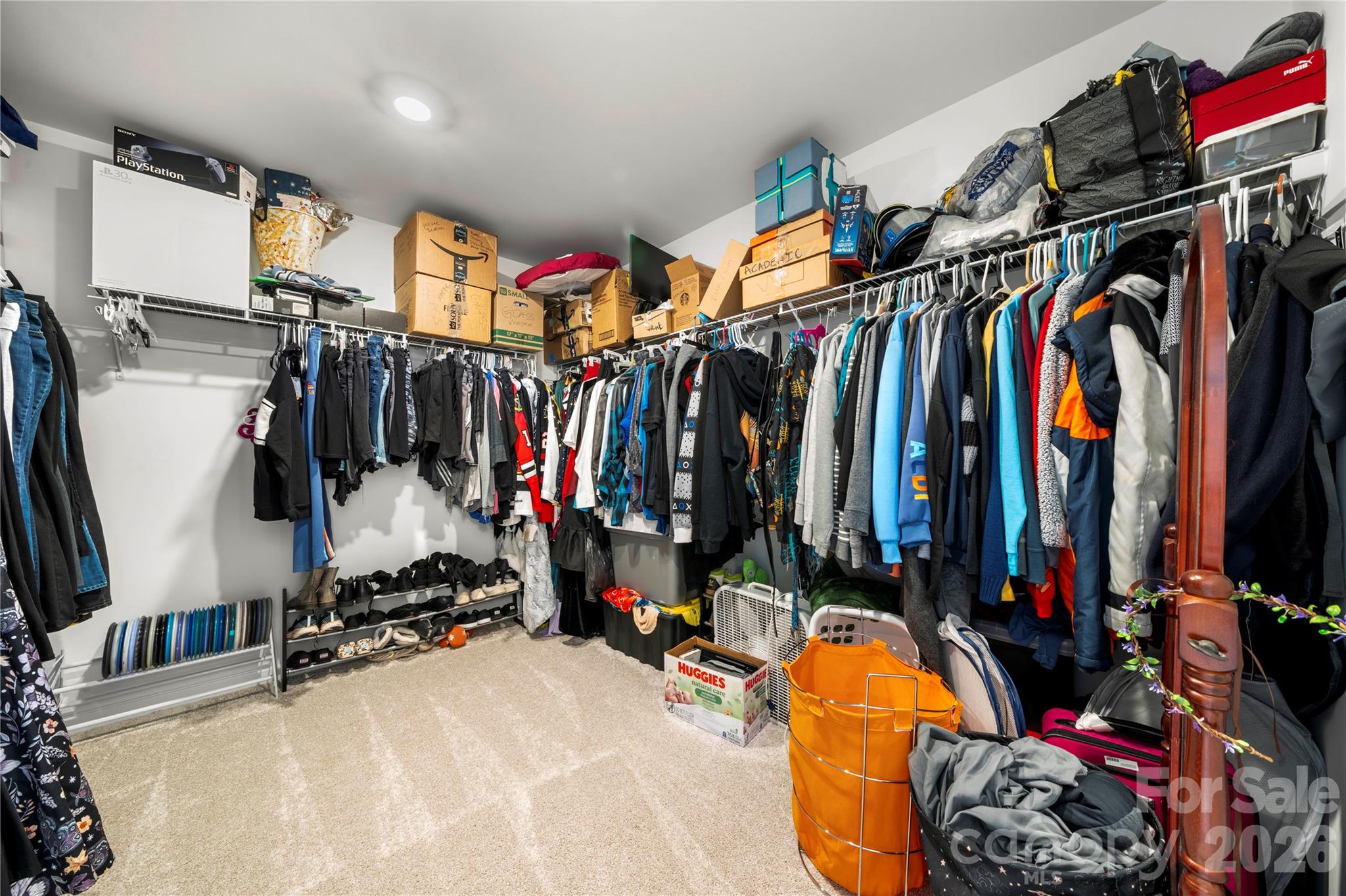 Primary closet - 3838 Pee Dee Street, Monroe