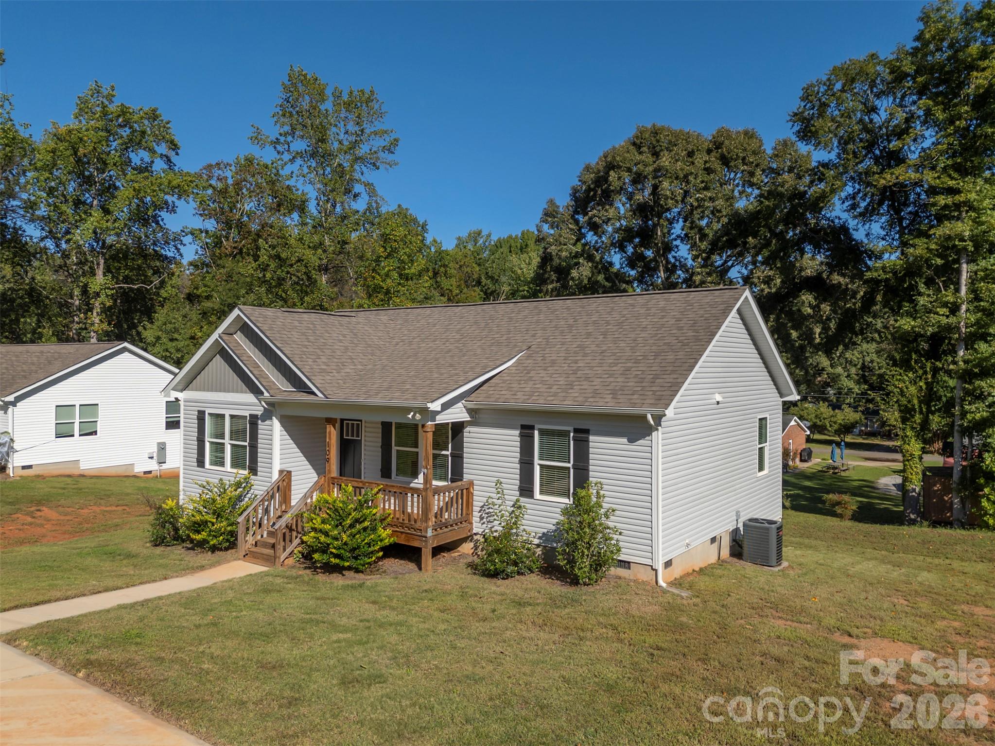 Side of Home - 109 Orchard Street, Forest City