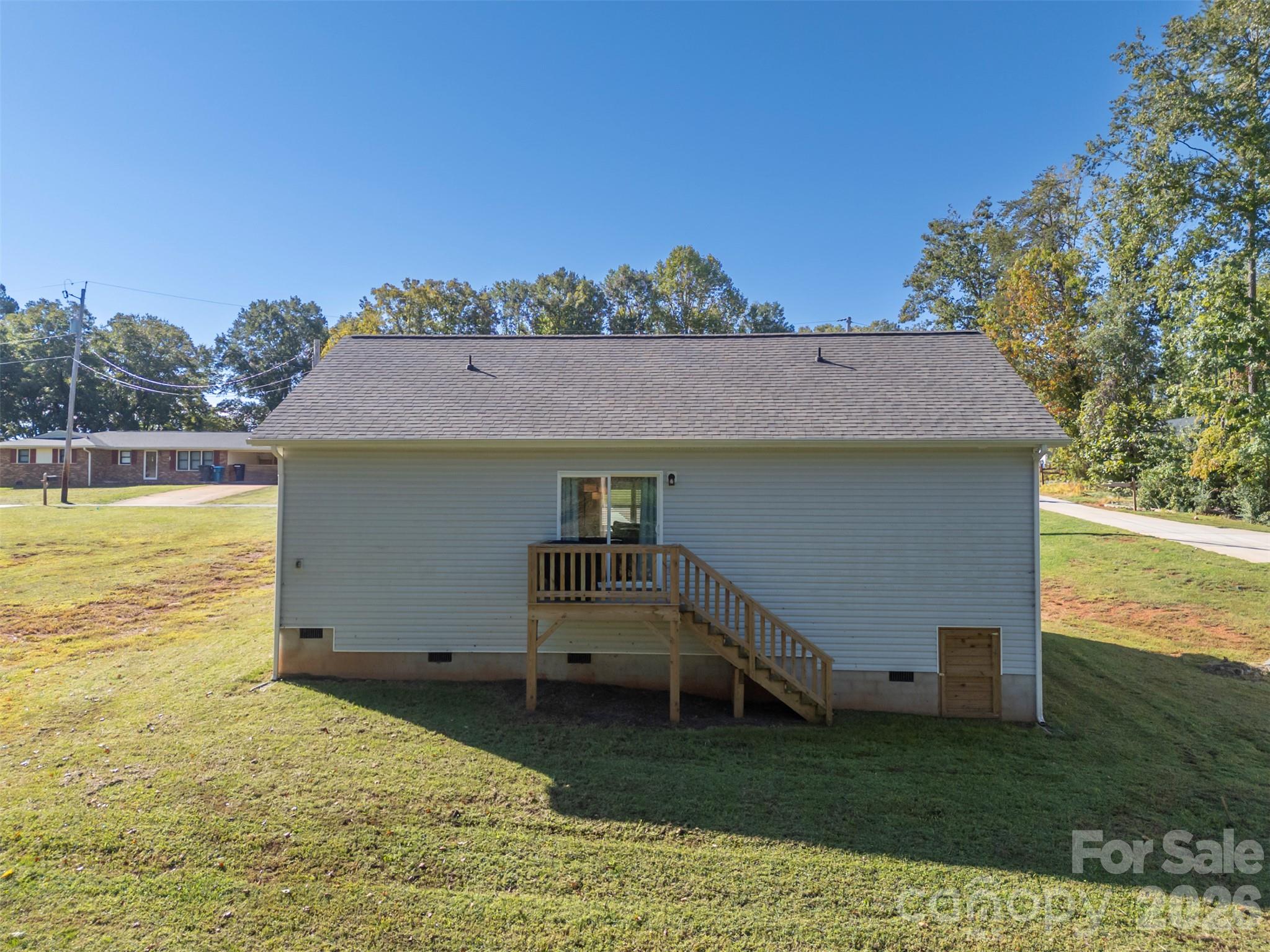 Back of Home - 109 Orchard Street, Forest City