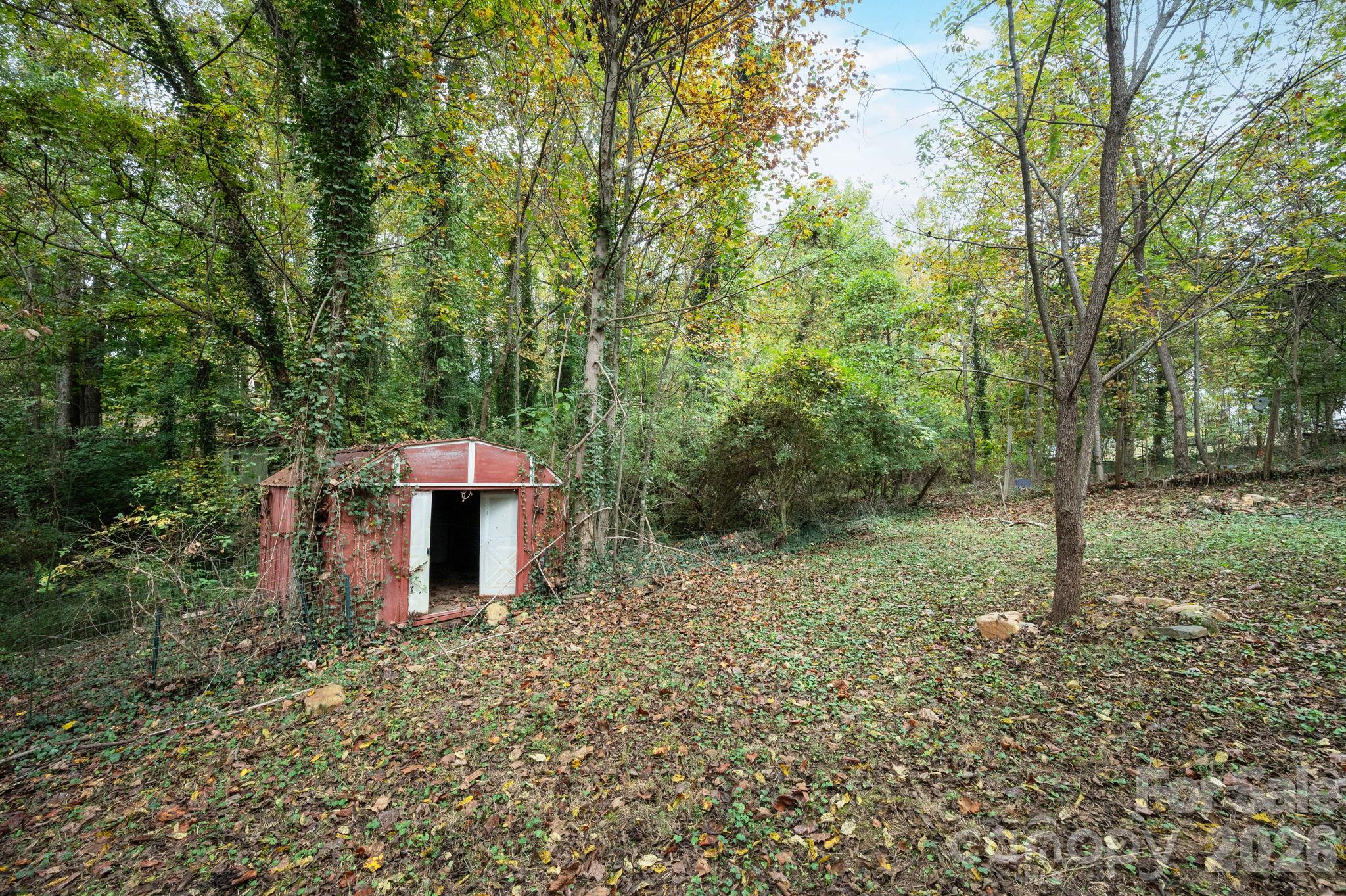 Detached shed conveys - 125 Fairfax Avenue, Asheville