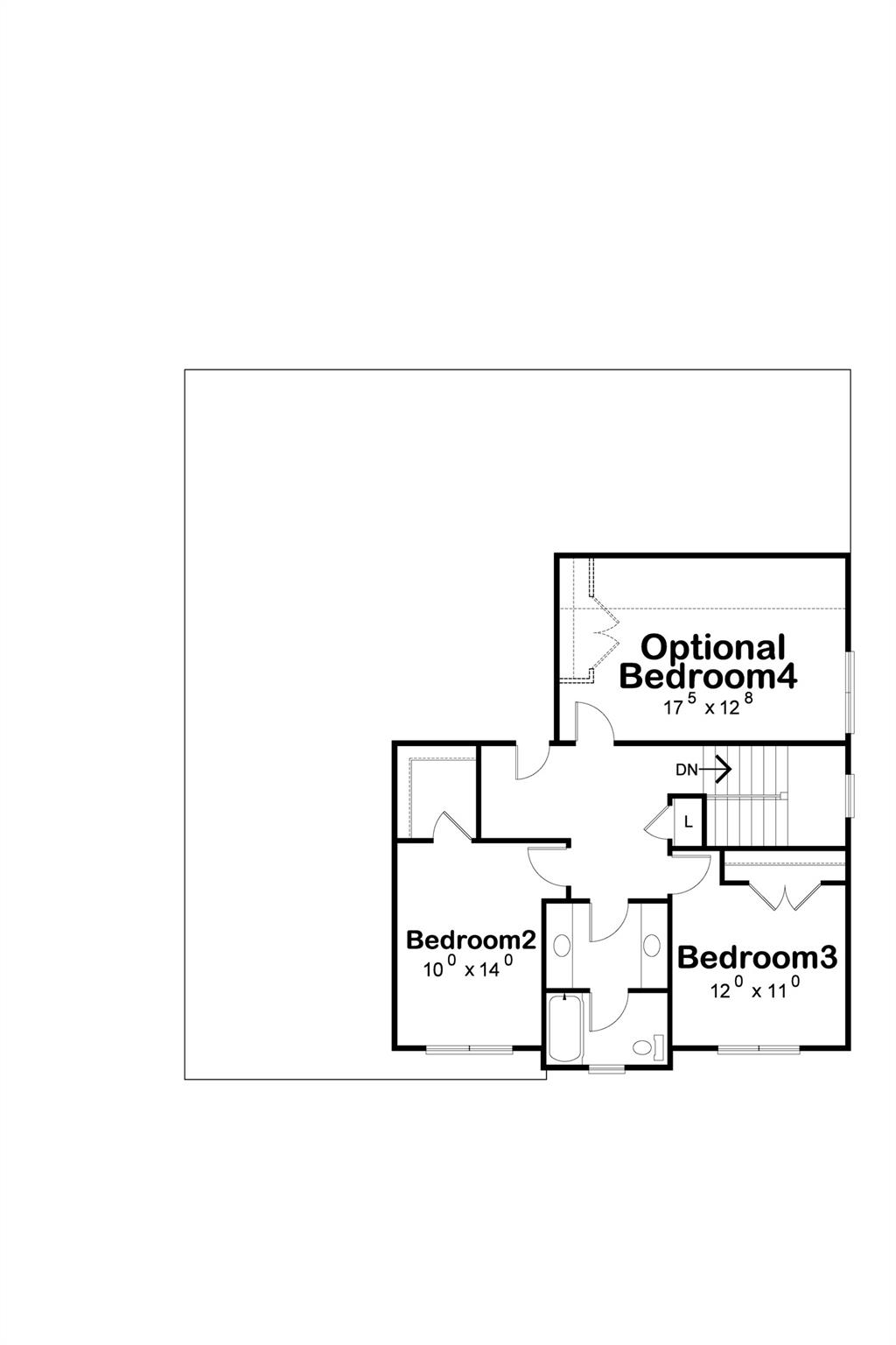 Second Floor Includes Optional Bed 4 - 2041 Haverhill Lane, York