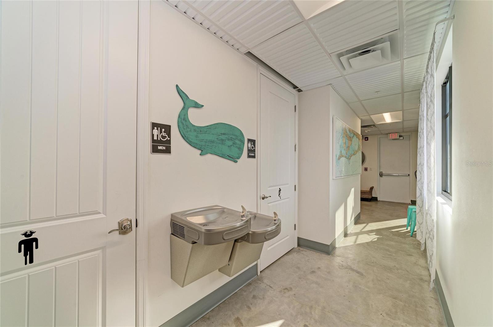 Men and Women bathroom on each floor - 3004 AVENUE C, HOLMES BEACH