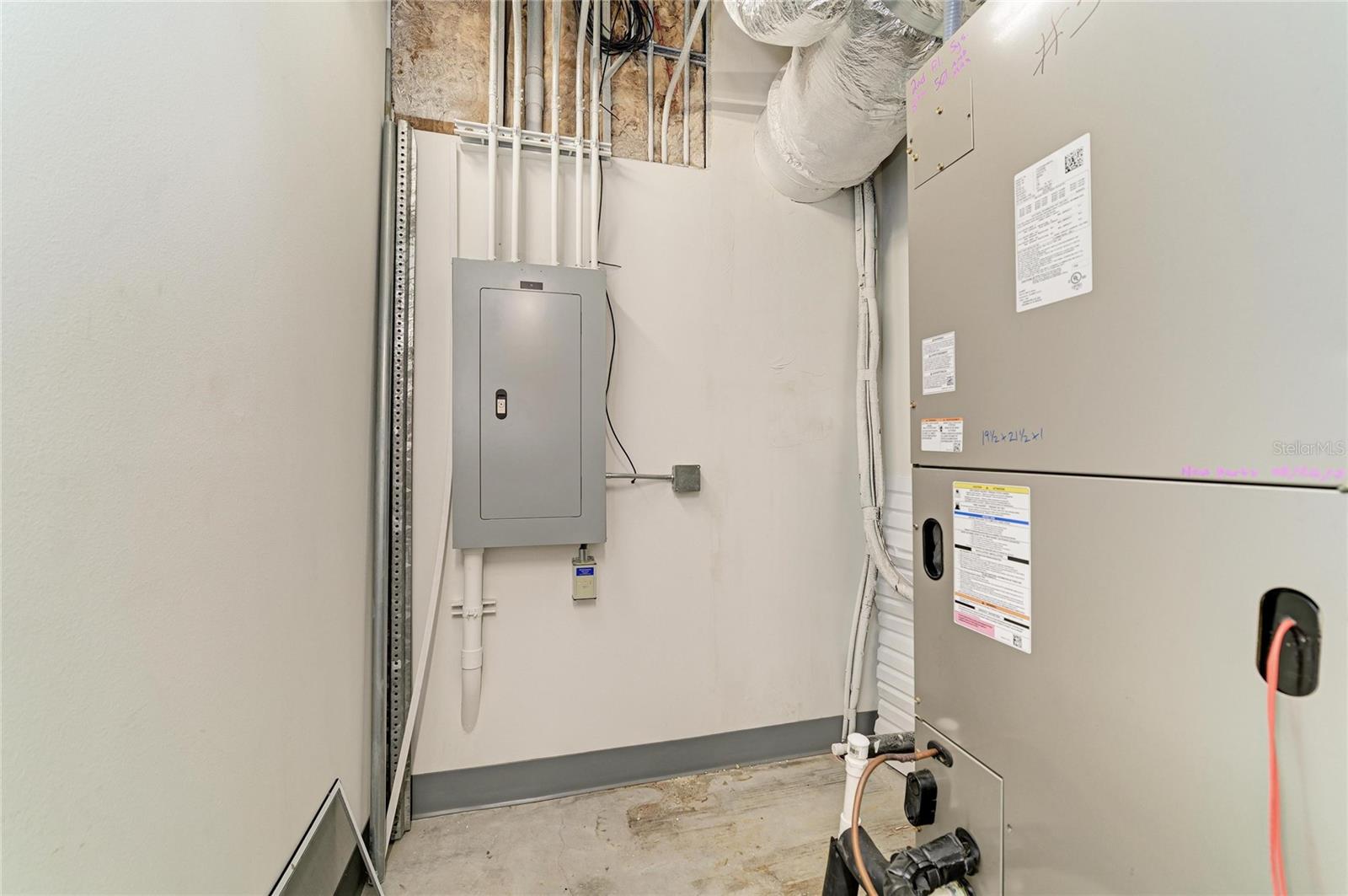 Second Level - HVAC room - 3004 AVENUE C, HOLMES BEACH