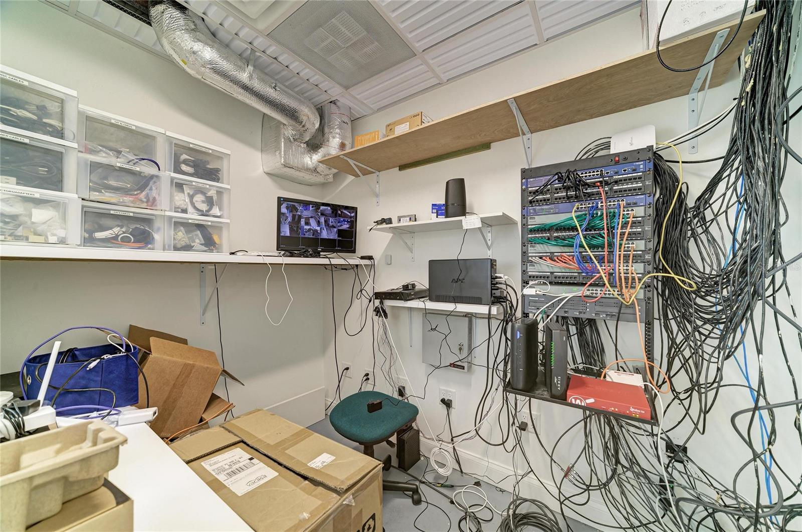 Third level - server and communications room - 3004 AVENUE C, HOLMES BEACH