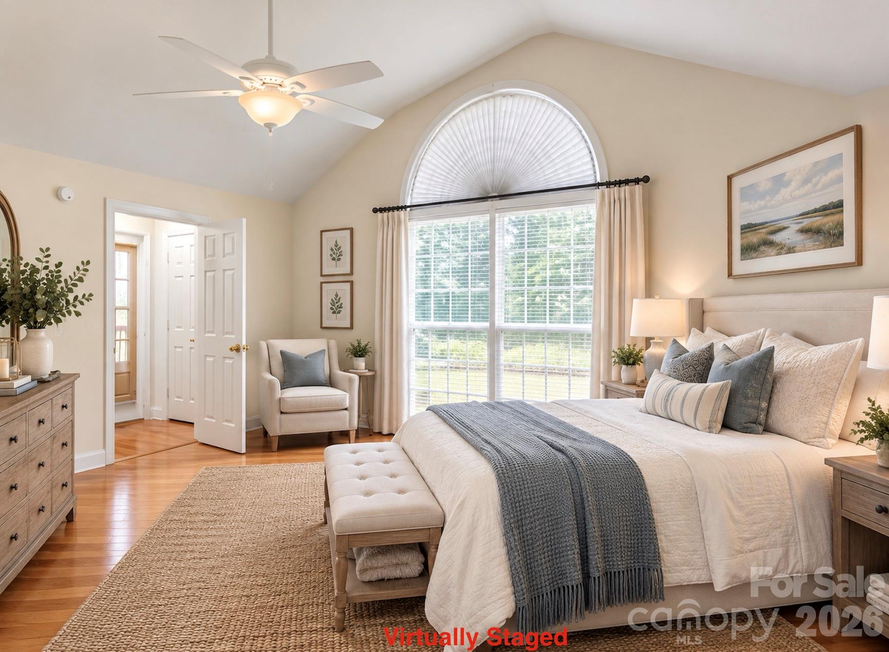 Virtually Staged Primary Suite - 1011 Overhill Road, Salisbury