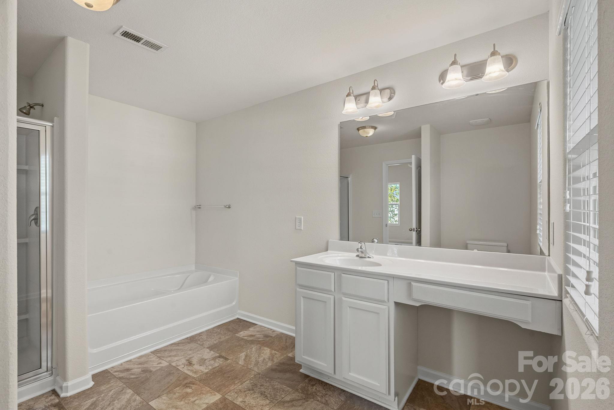 Primary bath - 6215 Paw Village Road, Charlotte