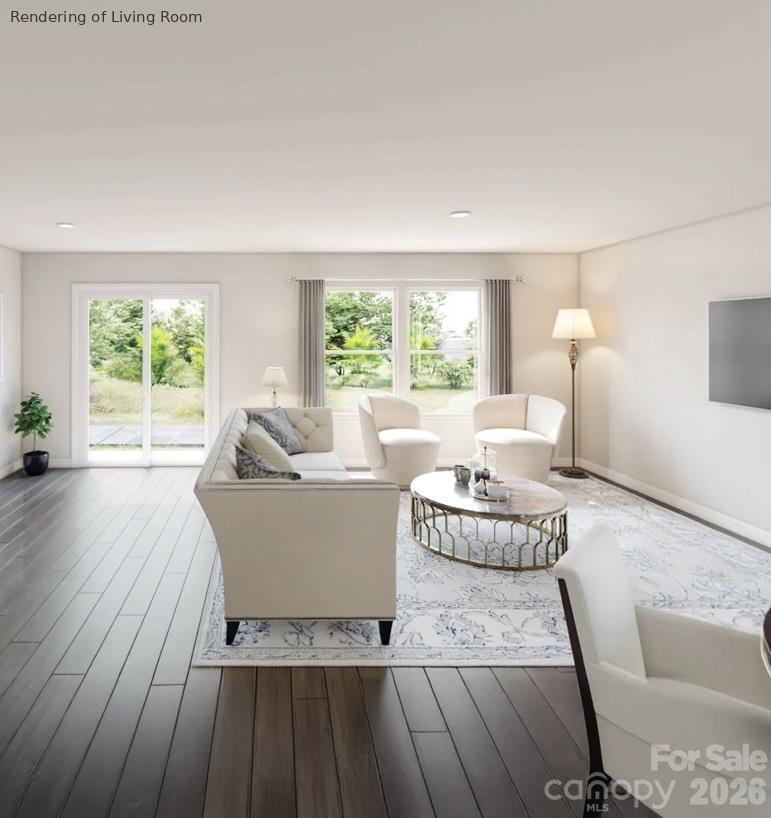 Rendering of Livingroom - 106 Mckellar Street, Lincolnton