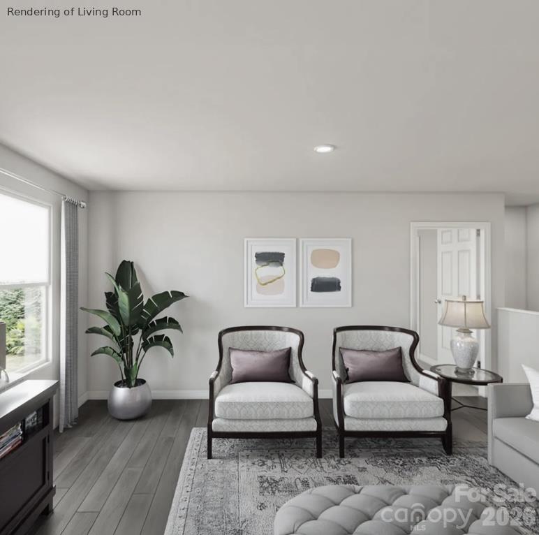 Rendering of Livingroom - 106 Mckellar Street, Lincolnton