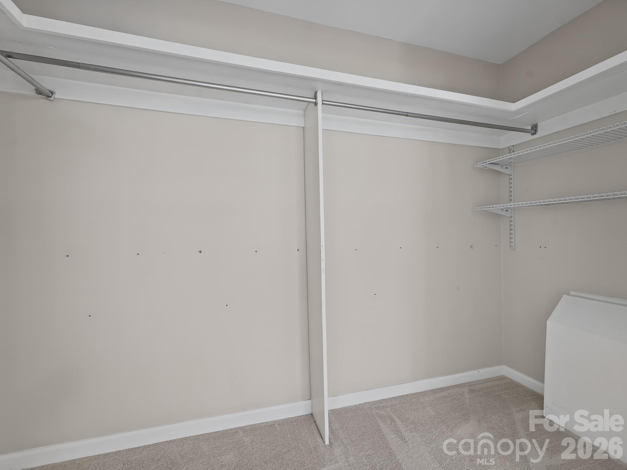 Walk-in Closet in Primary Bedroom - 109 Yardley Court, Hendersonville