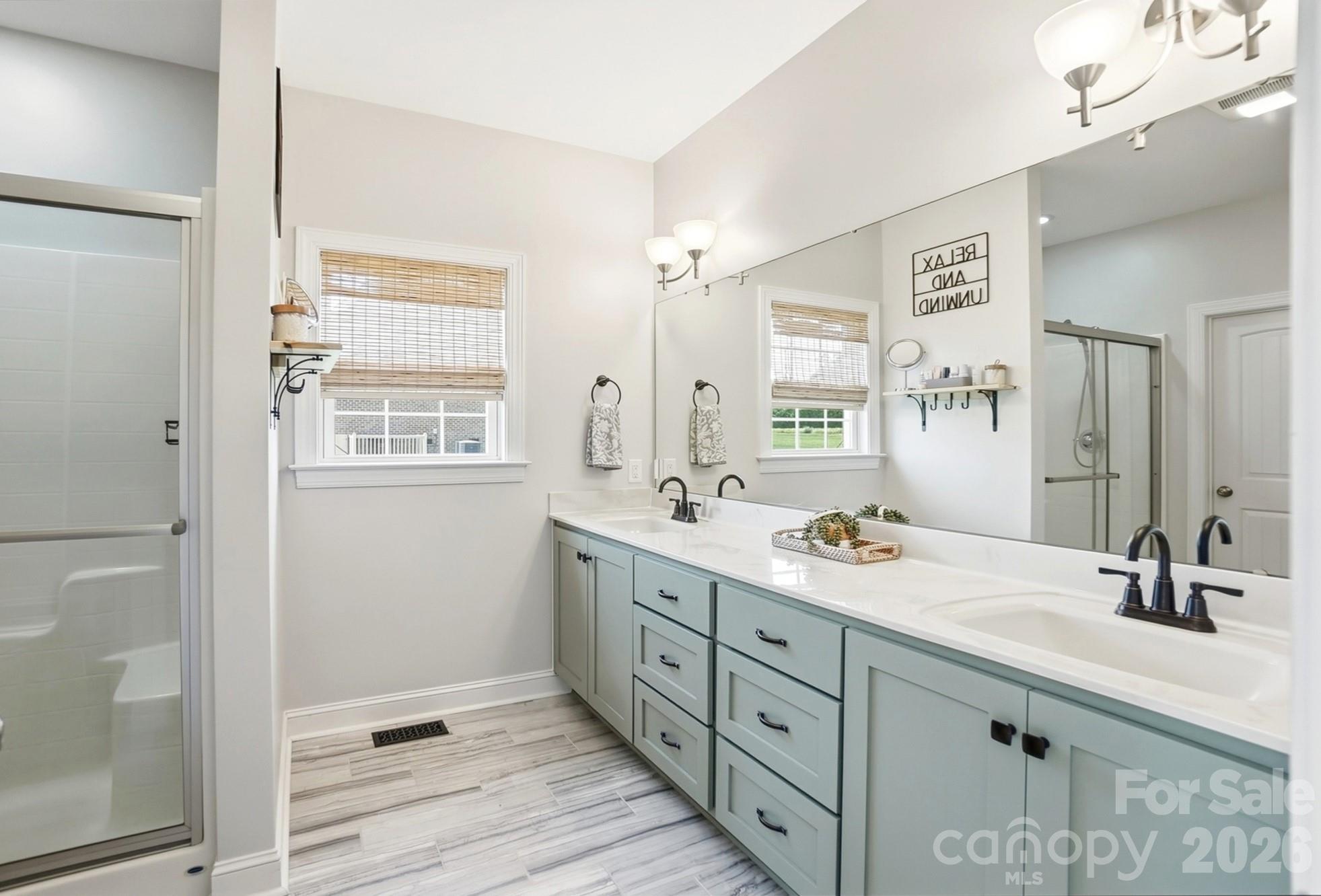 Spacious Primary Bathroom - 4004 Camden Oaks Lane, Monroe